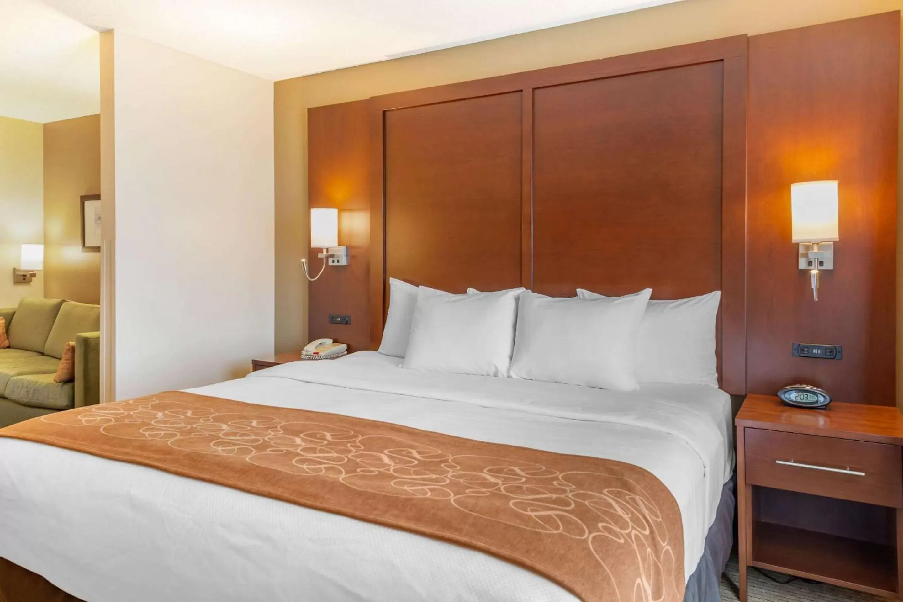 Bedroom, Bed in Comfort Suites Lancaster Amish Country Bedroom, Bed in Comfort Suites Lancaster Amish Country