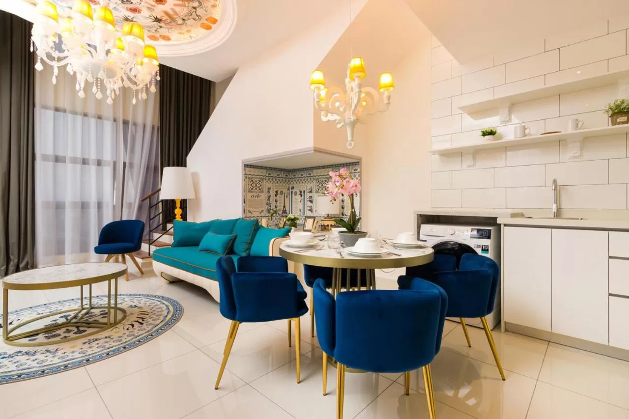 Living room in Arte Mont Kiara Hotel Suite