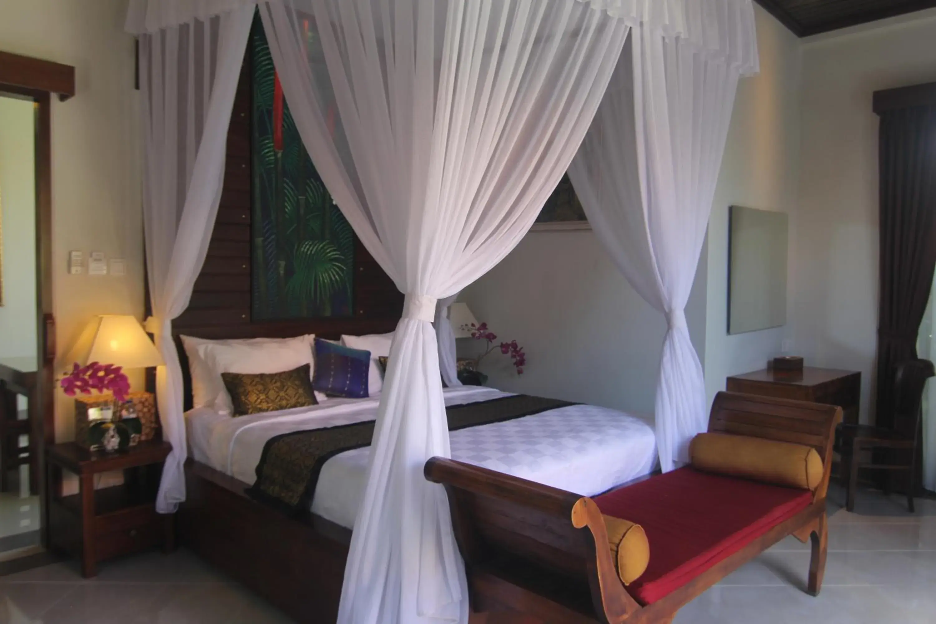 Bedroom, Bed in Ubud Paradise Villa