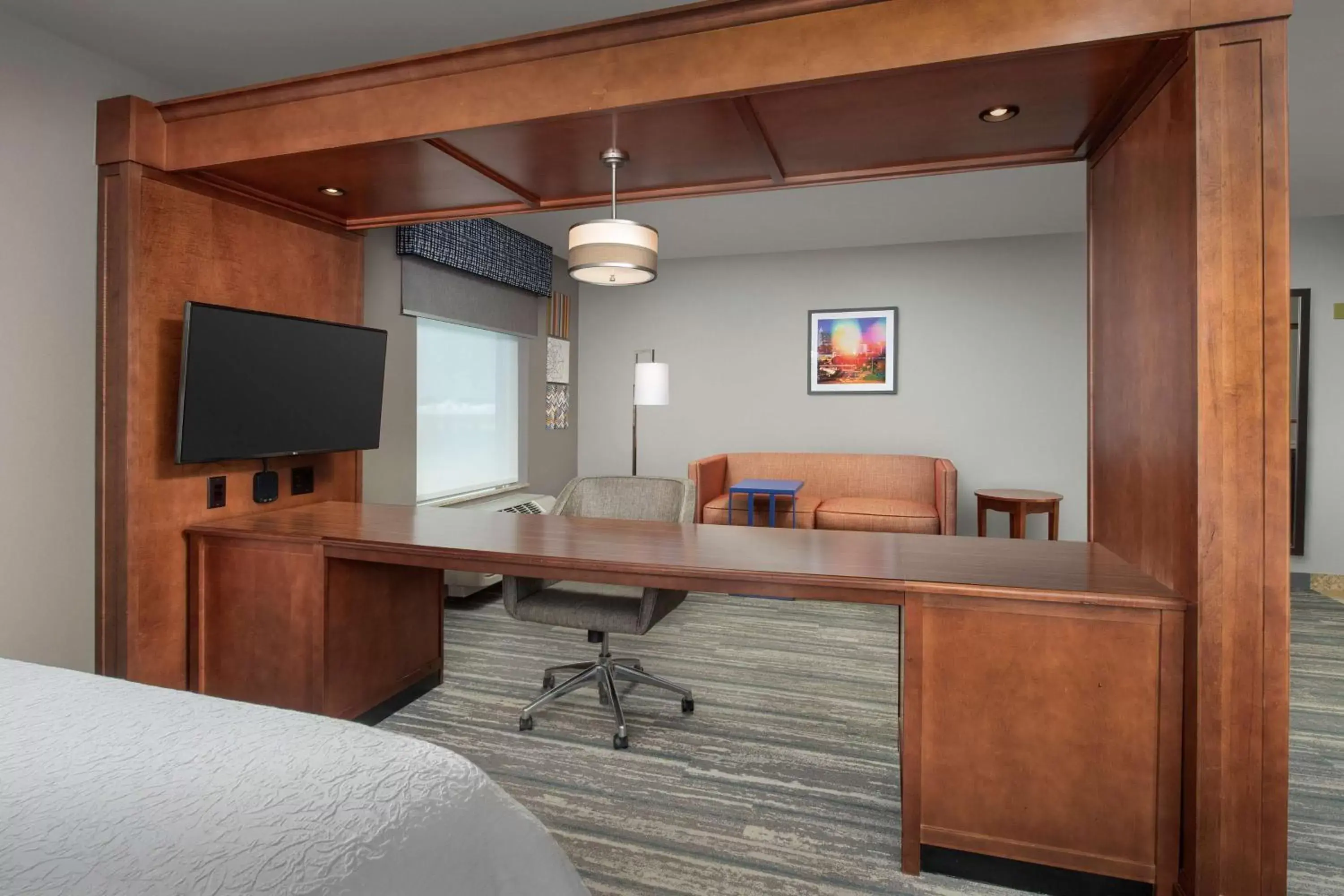 Queen Studio Suite with Two Queen Beds - Non-Smoking in Hampton Inn & Suites Holly Springs Queen Studio Suite with Two Queen Beds - Non-Smoking in Hampton Inn & Suites Holly Springs