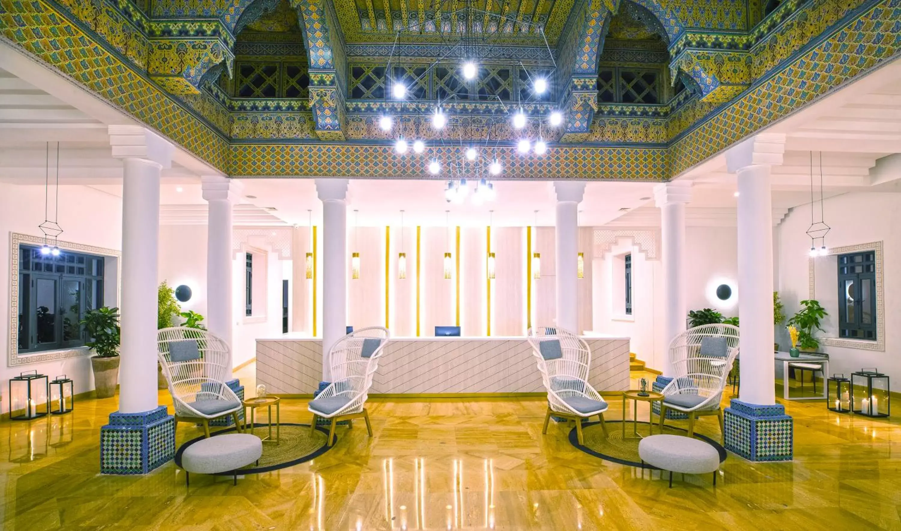 Lobby or reception in Sol Oasis Marrakech Lobby or reception in Sol Oasis Marrakech