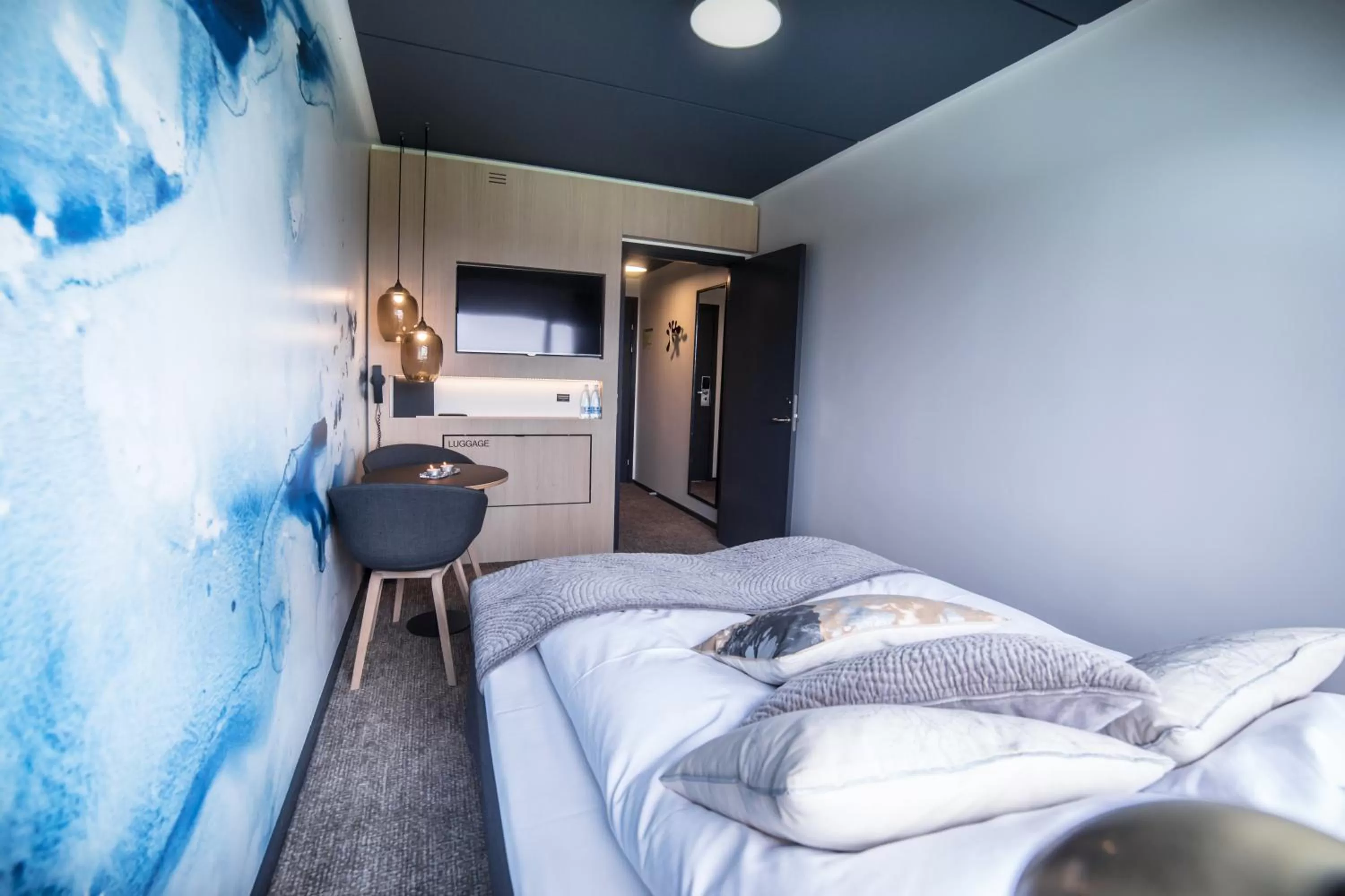 Bedroom, Bed in Comwell Roskilde