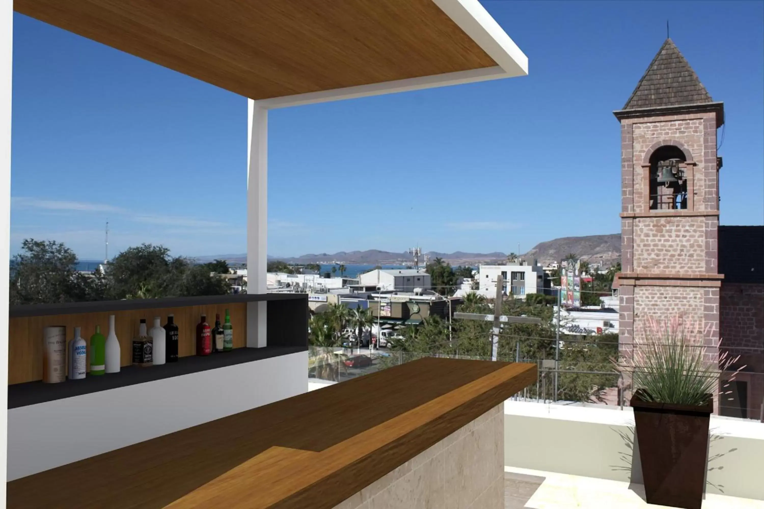 Balcony/Terrace in Hotel Catedral La Paz