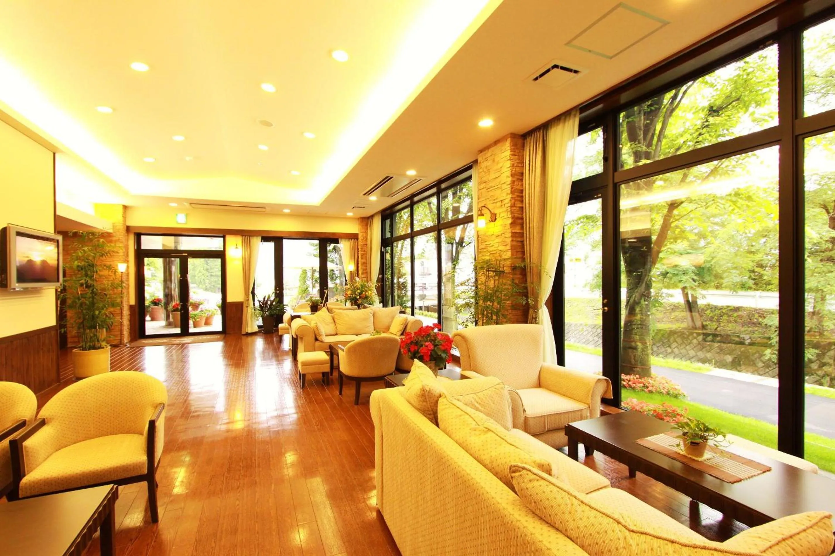 Lobby or reception in Hotel Hakuba