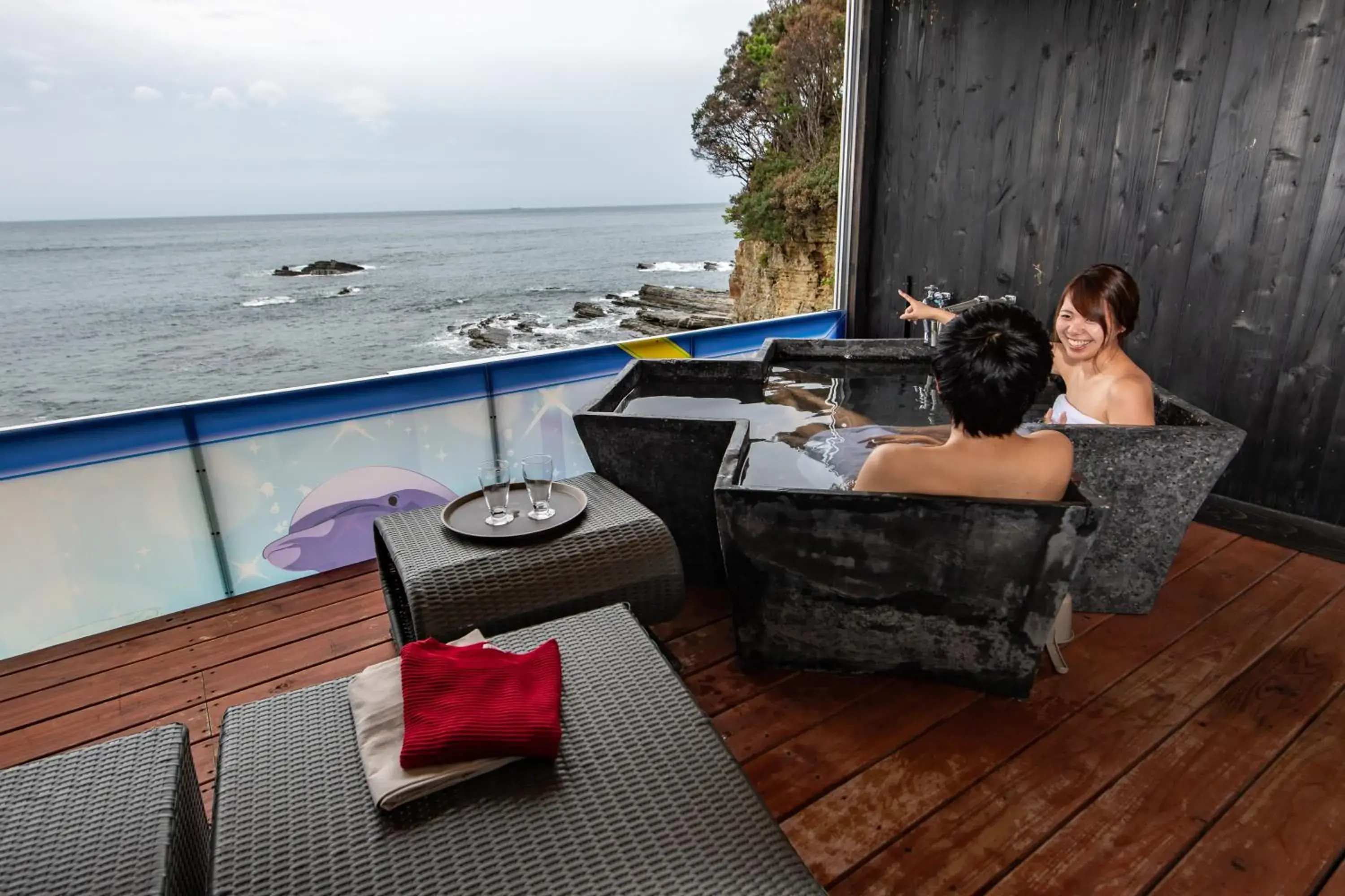Sea view, Swimming Pool in XYZ Private Spa and Seaside Resort
