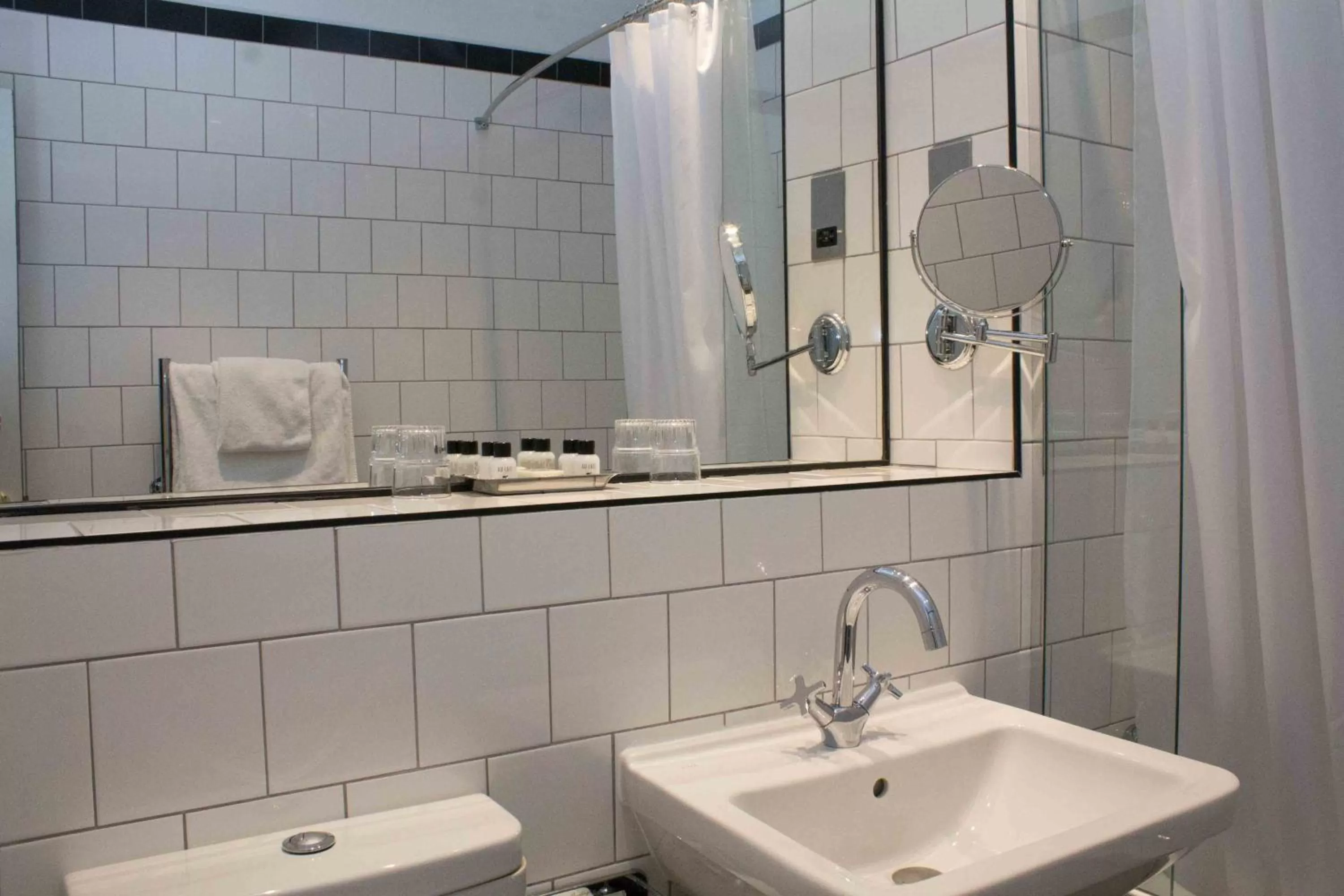 Bathroom in Peebles Hydro