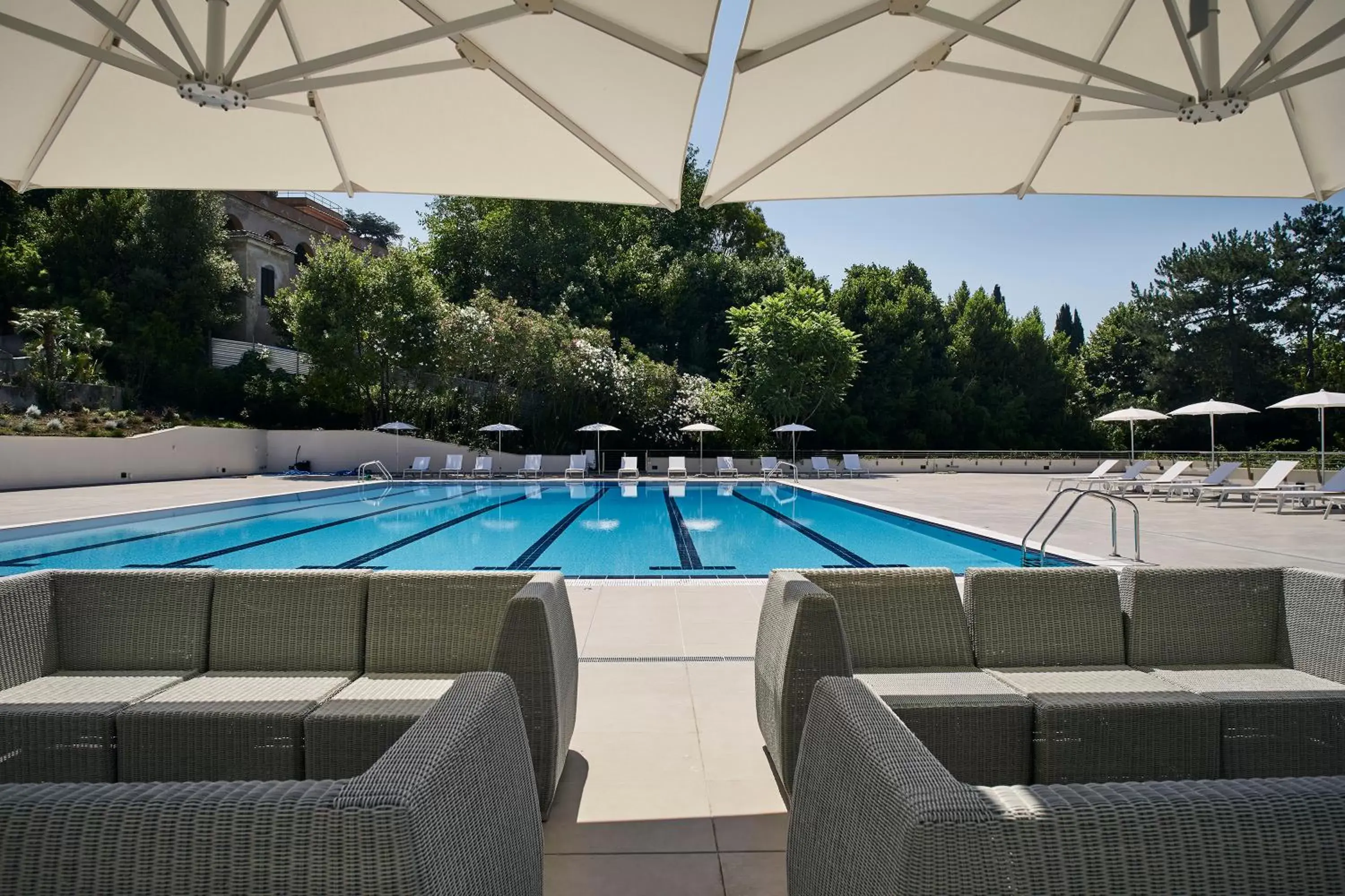 Swimming Pool in Hotel Villa Pamphili Roma