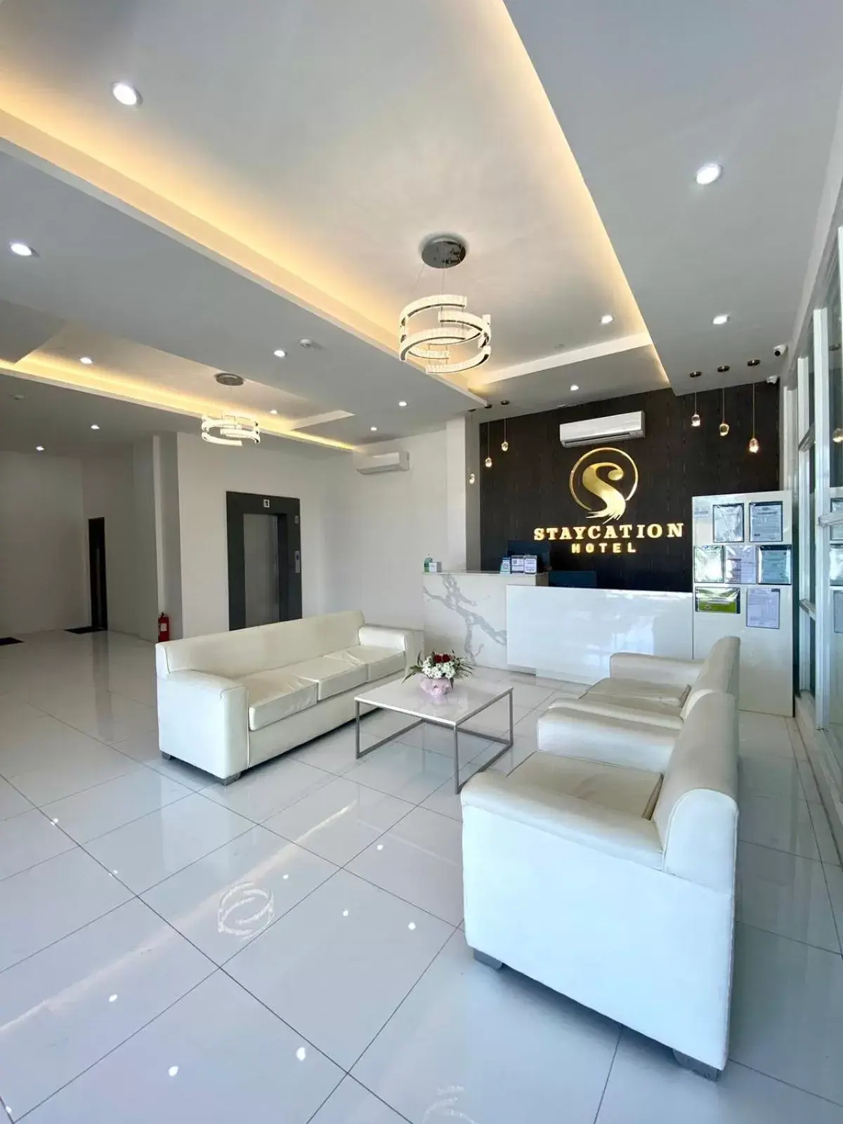 Lobby or reception in Staycation Hotel Lobby or reception in Staycation Hotel
