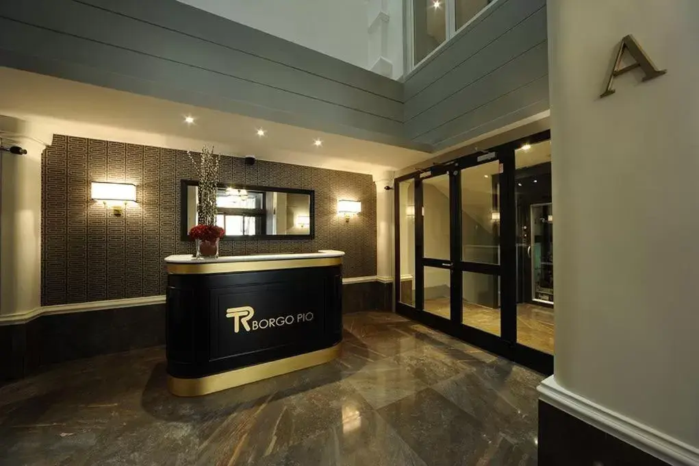 Lobby or reception, Lobby/Reception in Trianon Borgo Pio Aparthotel