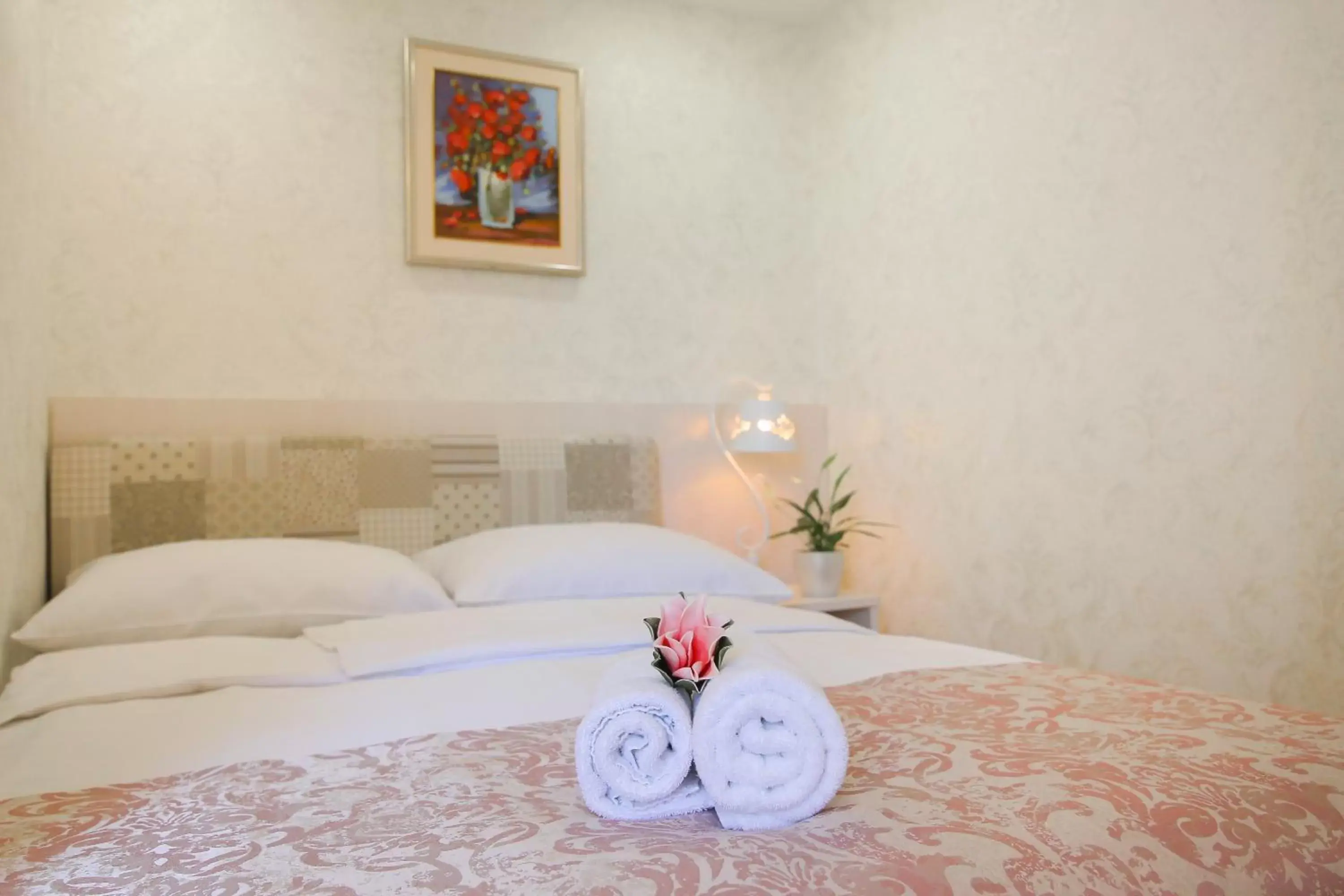 Bed in Boutique Hotel Asteria