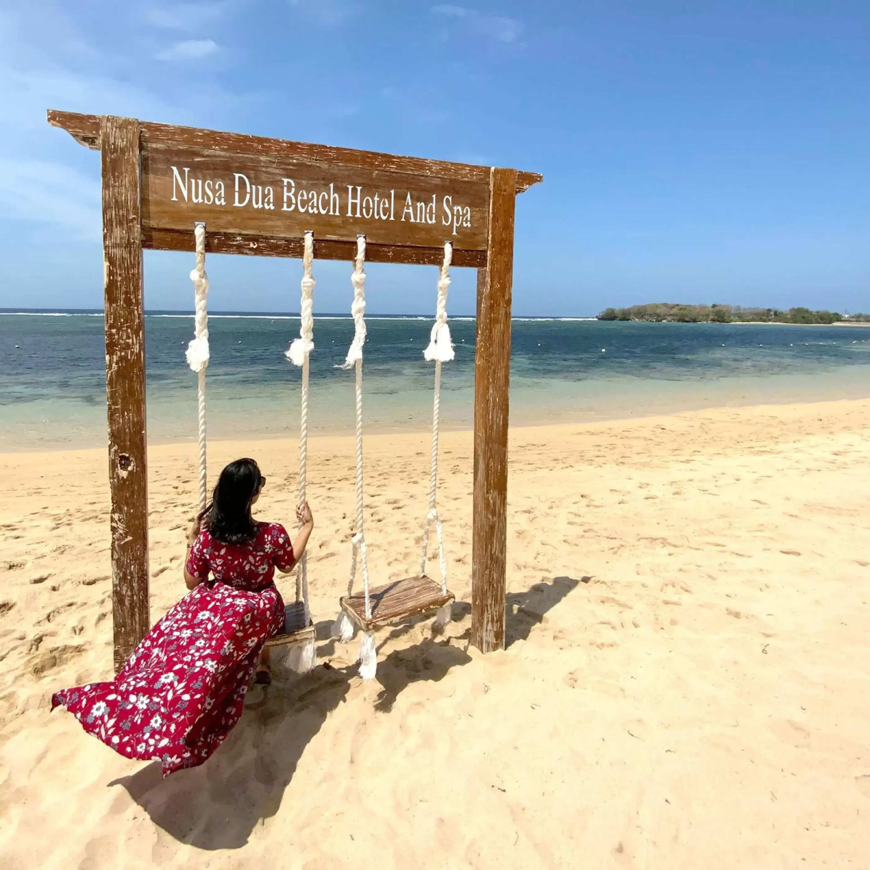 View (from property/room), Beach in Nusa Dua Beach Hotel & Spa, Bali