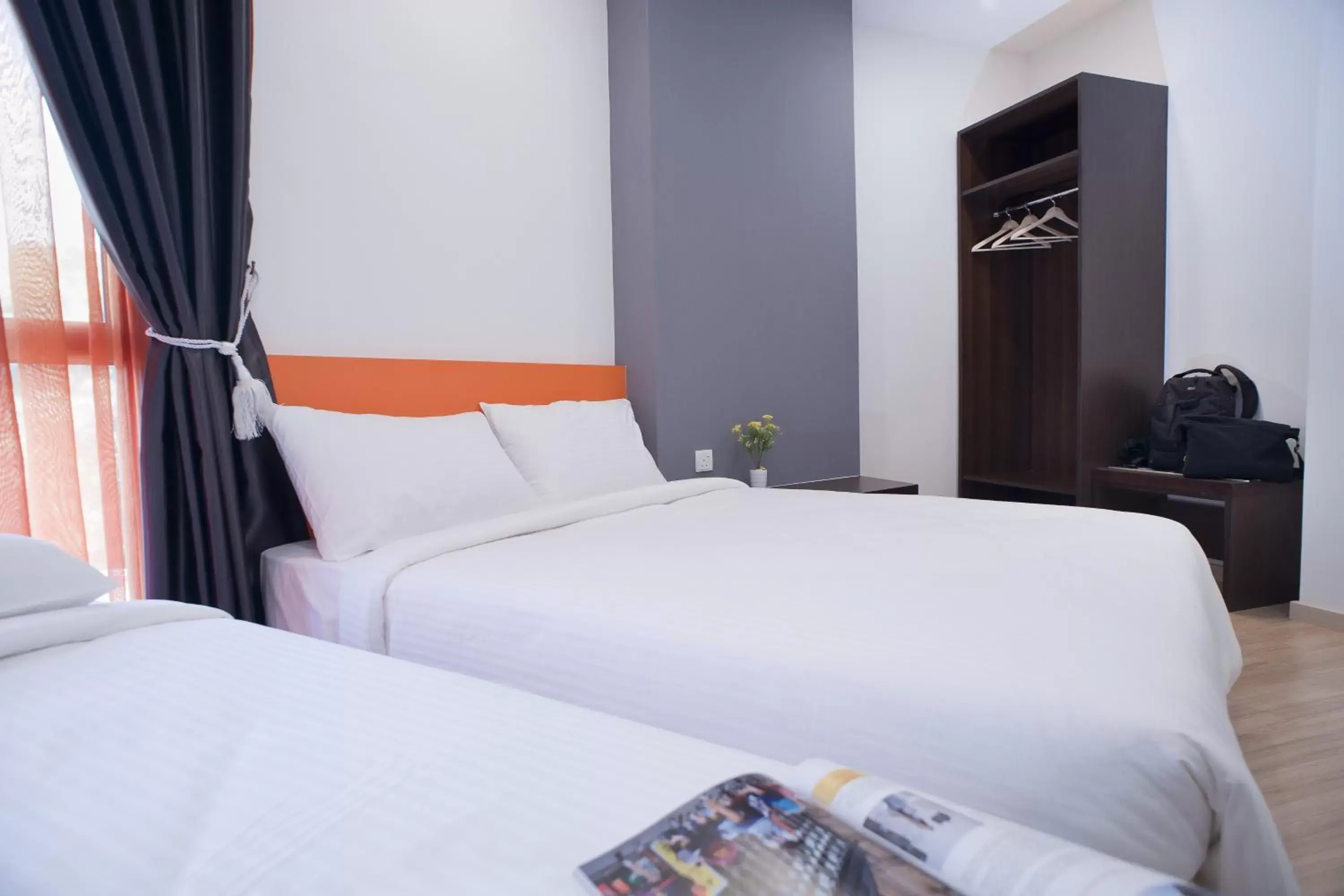 Bedroom, Bed in Big Orange Hotel Sungai Petani