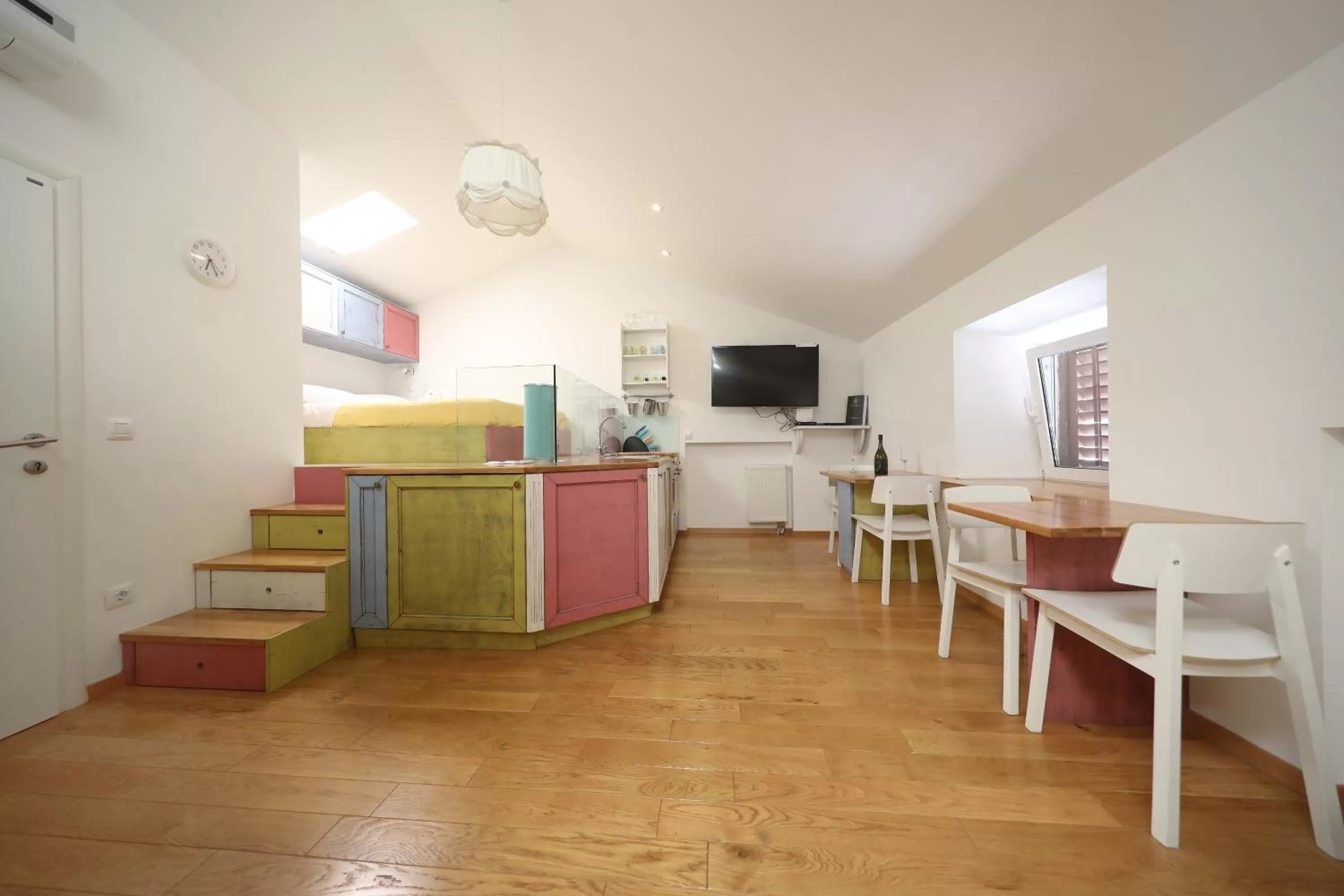 Kitchen or kitchenette in Central Apartments Integrated Hotel