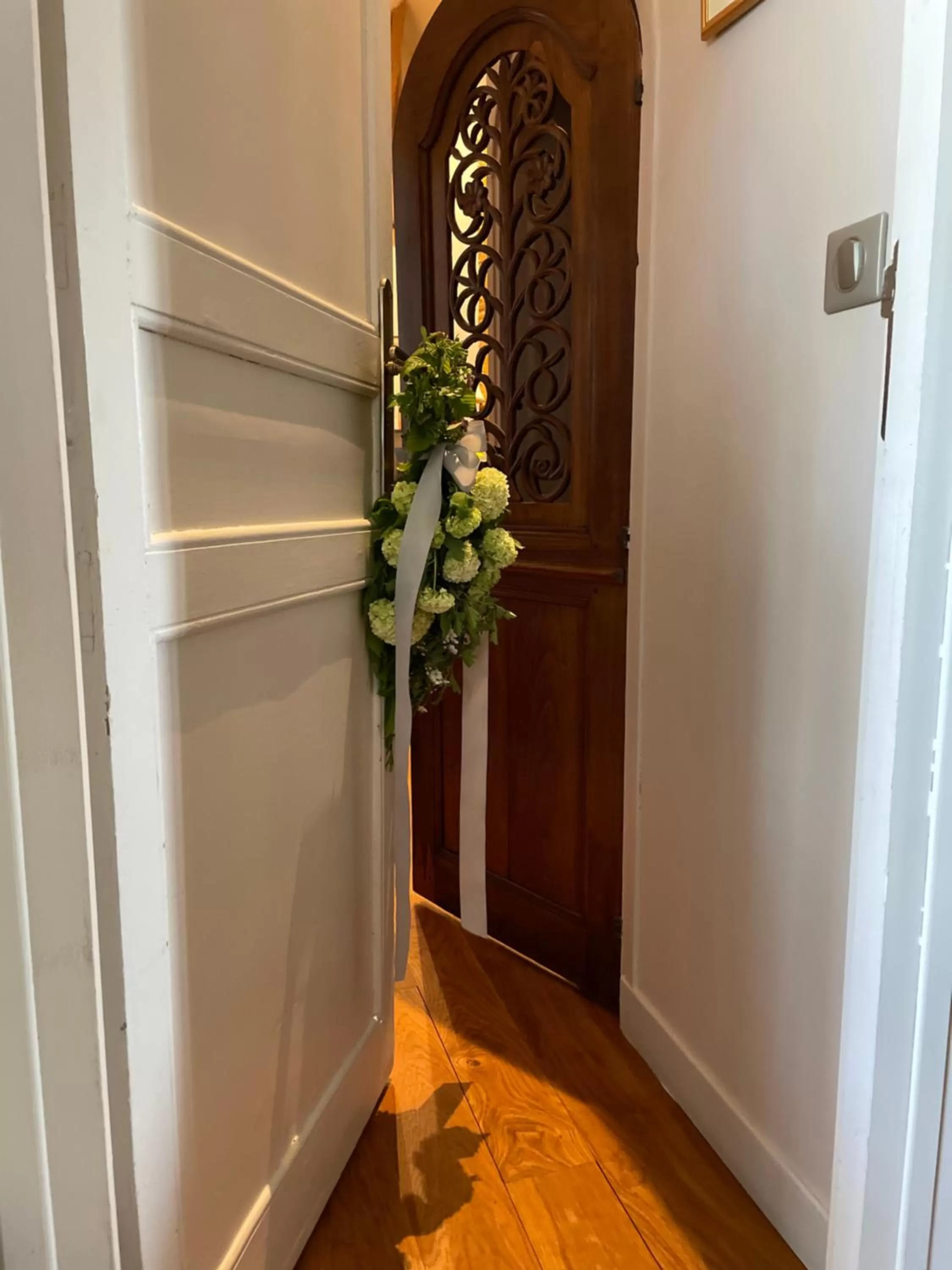 Decorative detail in Le Manoir de la Bigotière