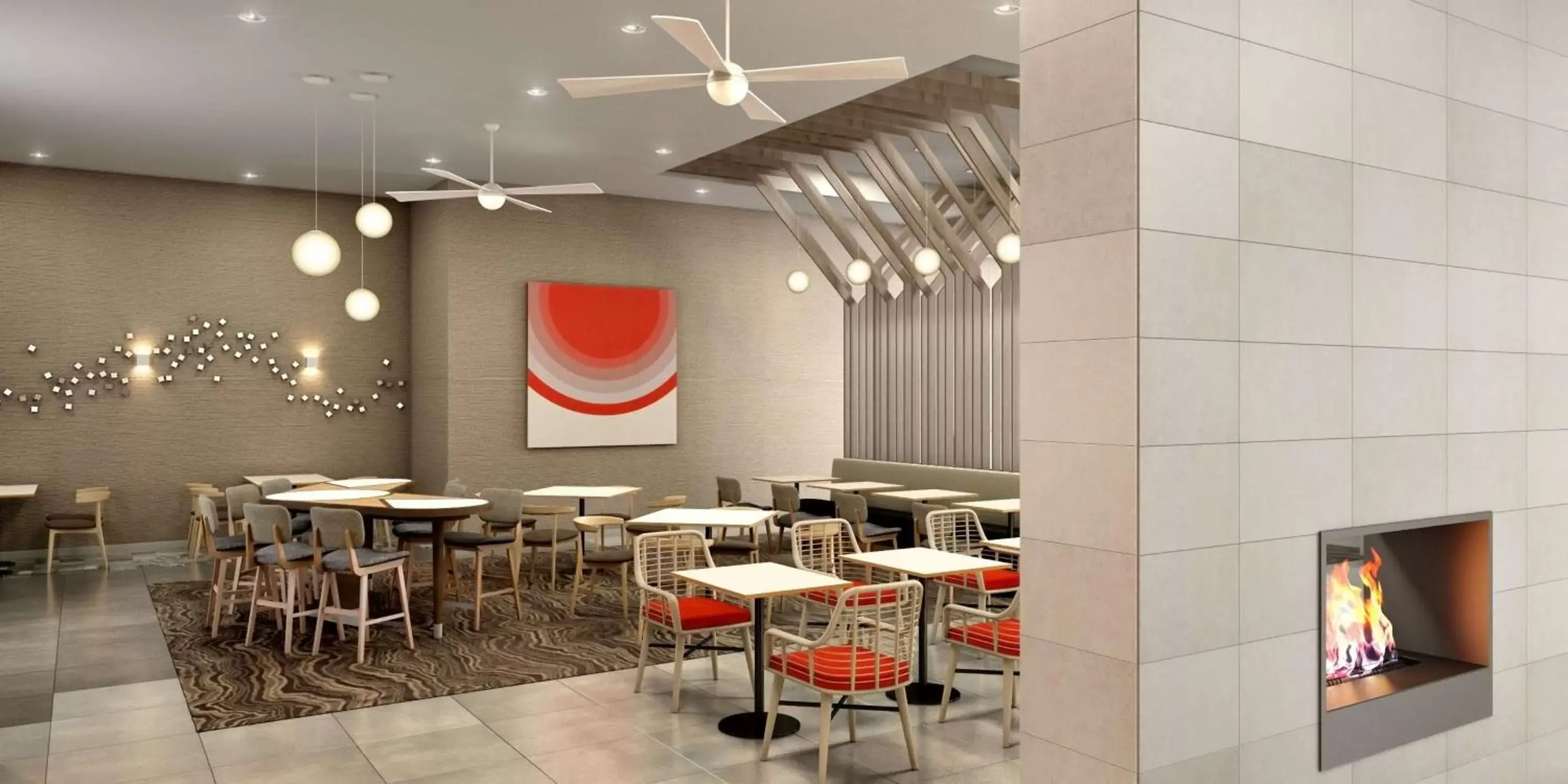 Lobby or reception, Restaurant/Places to Eat in Homewood Suites By Hilton Belmont