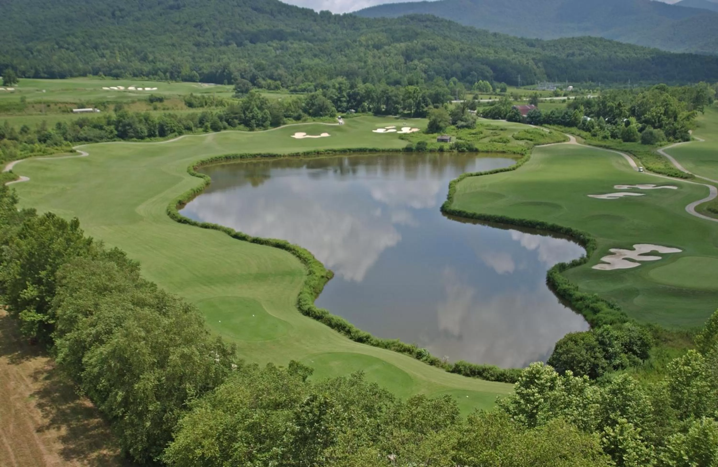 Golfcourse in Brasstown Valley Resort & Spa