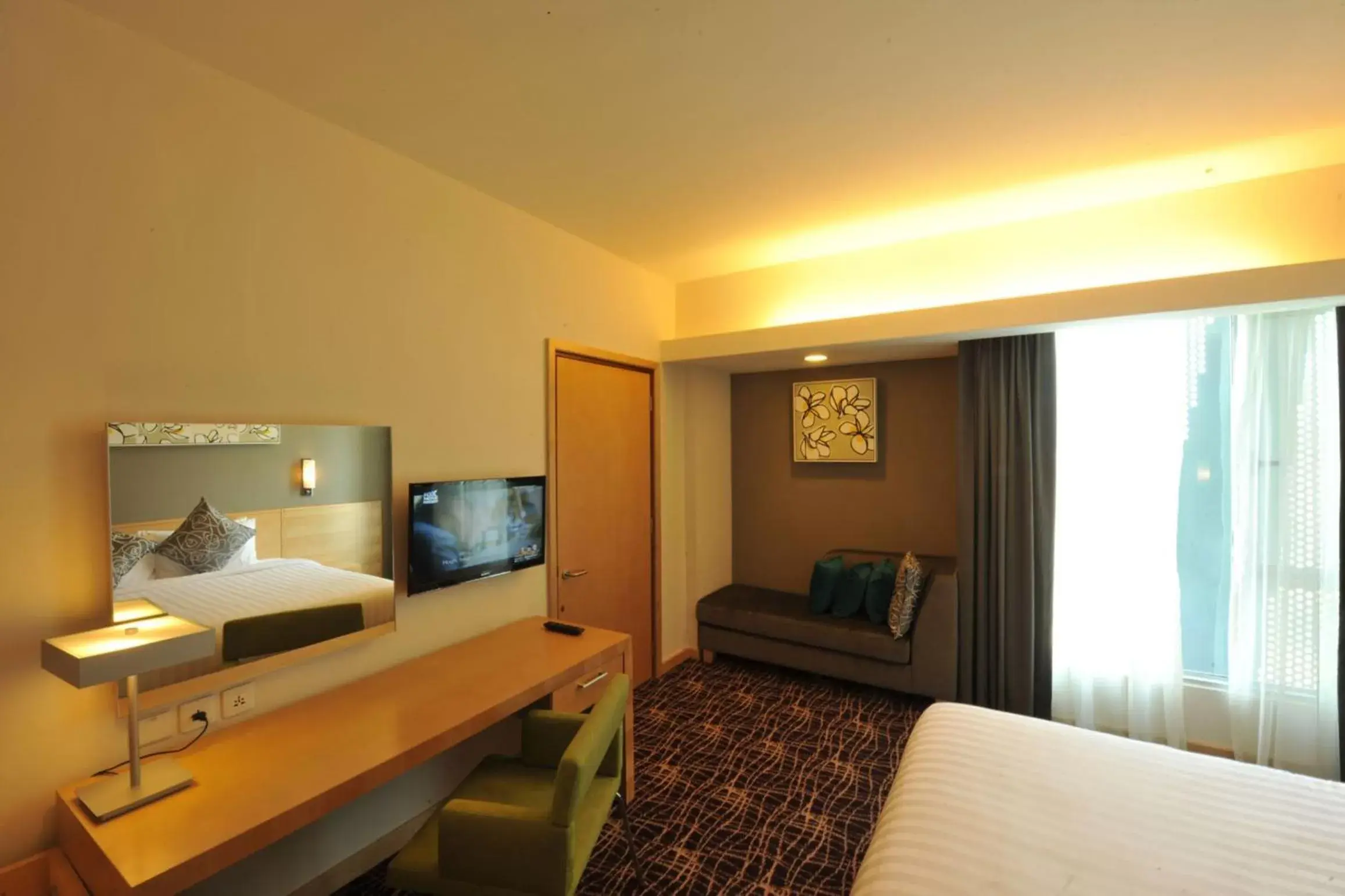 Photo of the whole room, Bed in The Everly Putrajaya