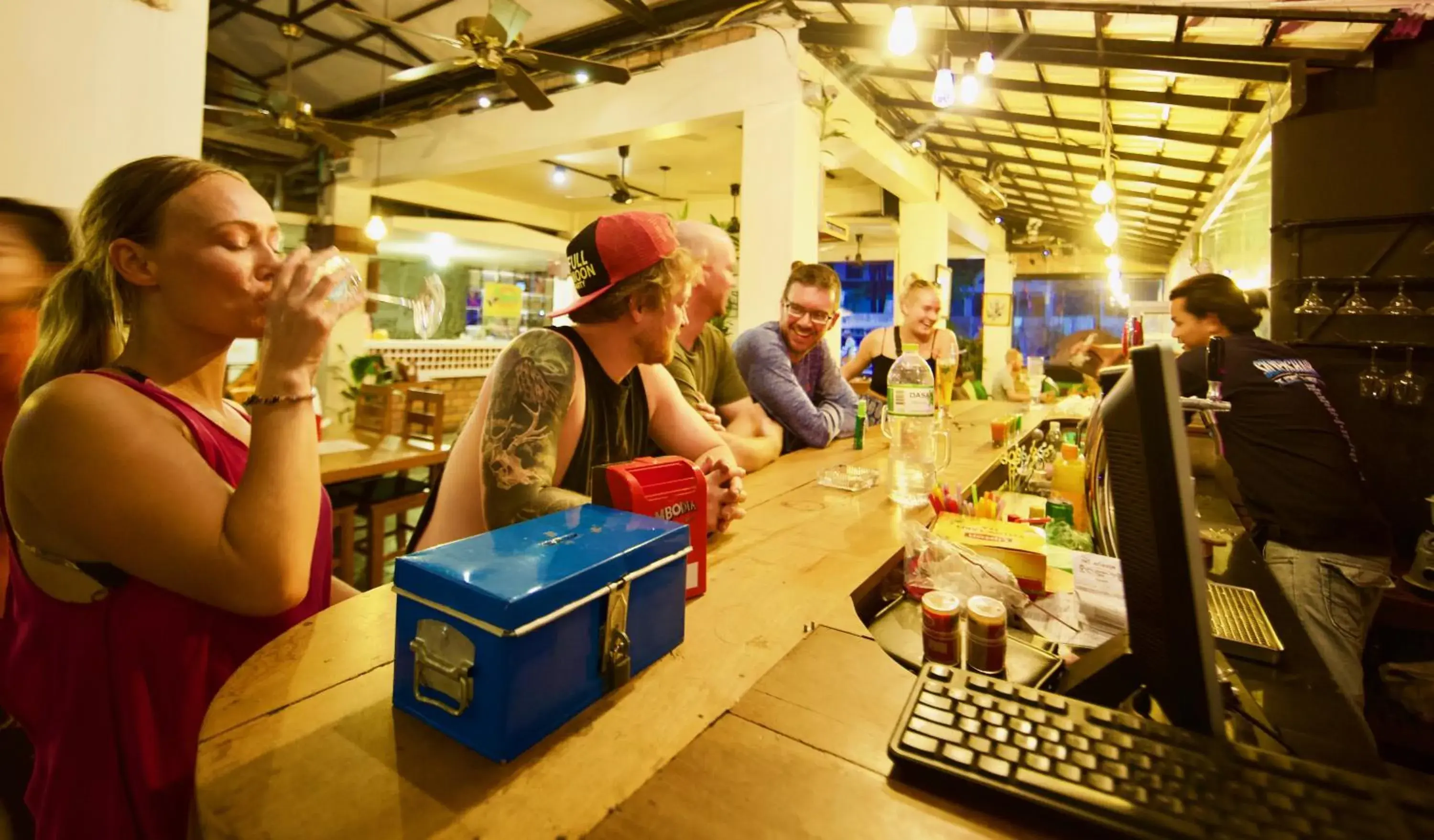 Guests in Naga Angkor Hostel