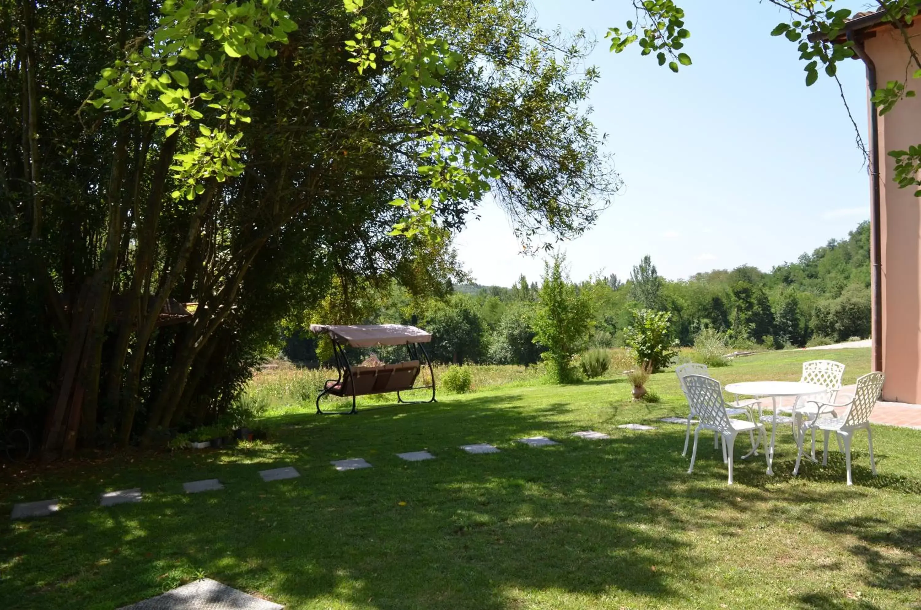 Garden in A'Loro B&B