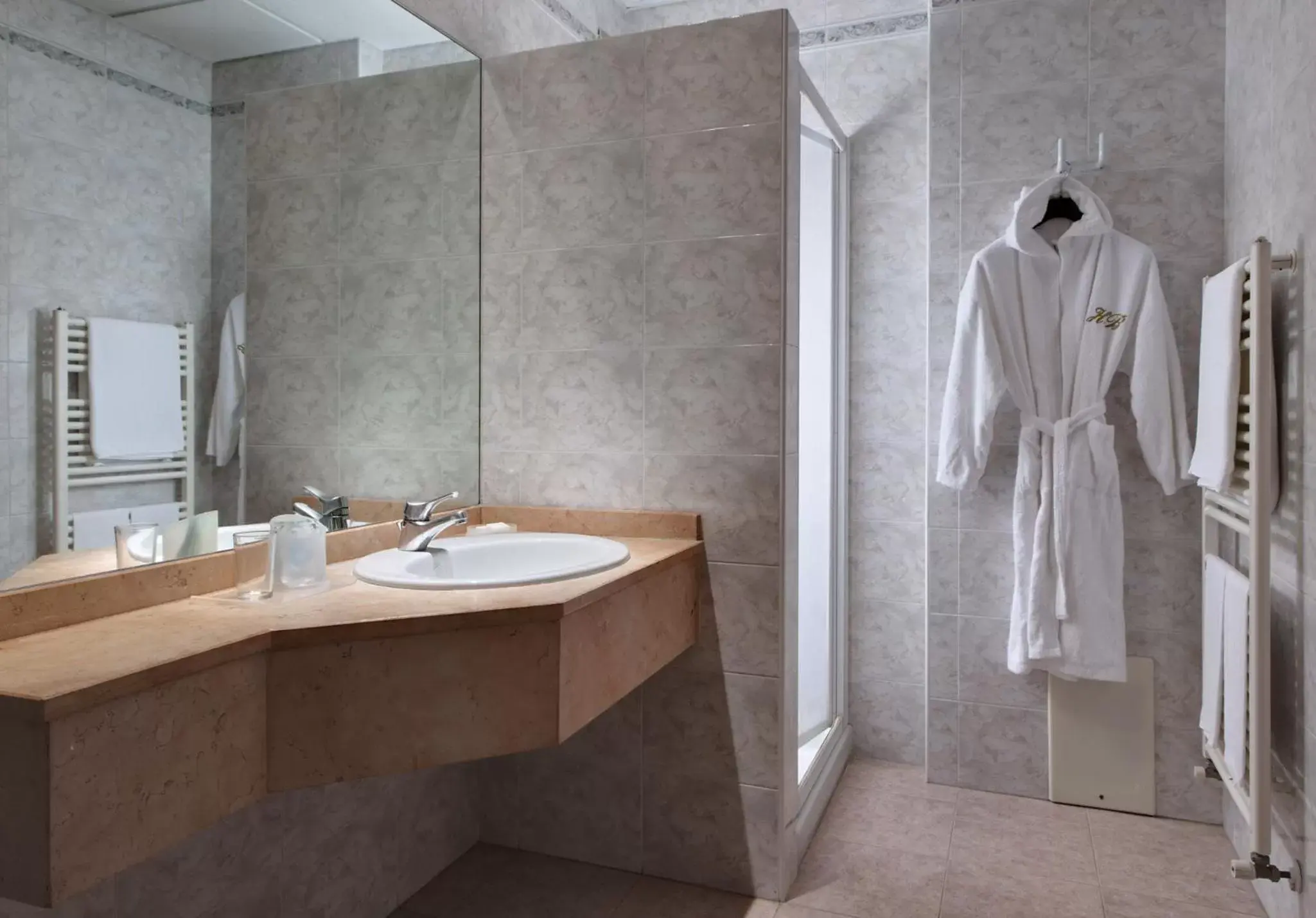 Bathroom in Hotel Terme Bologna