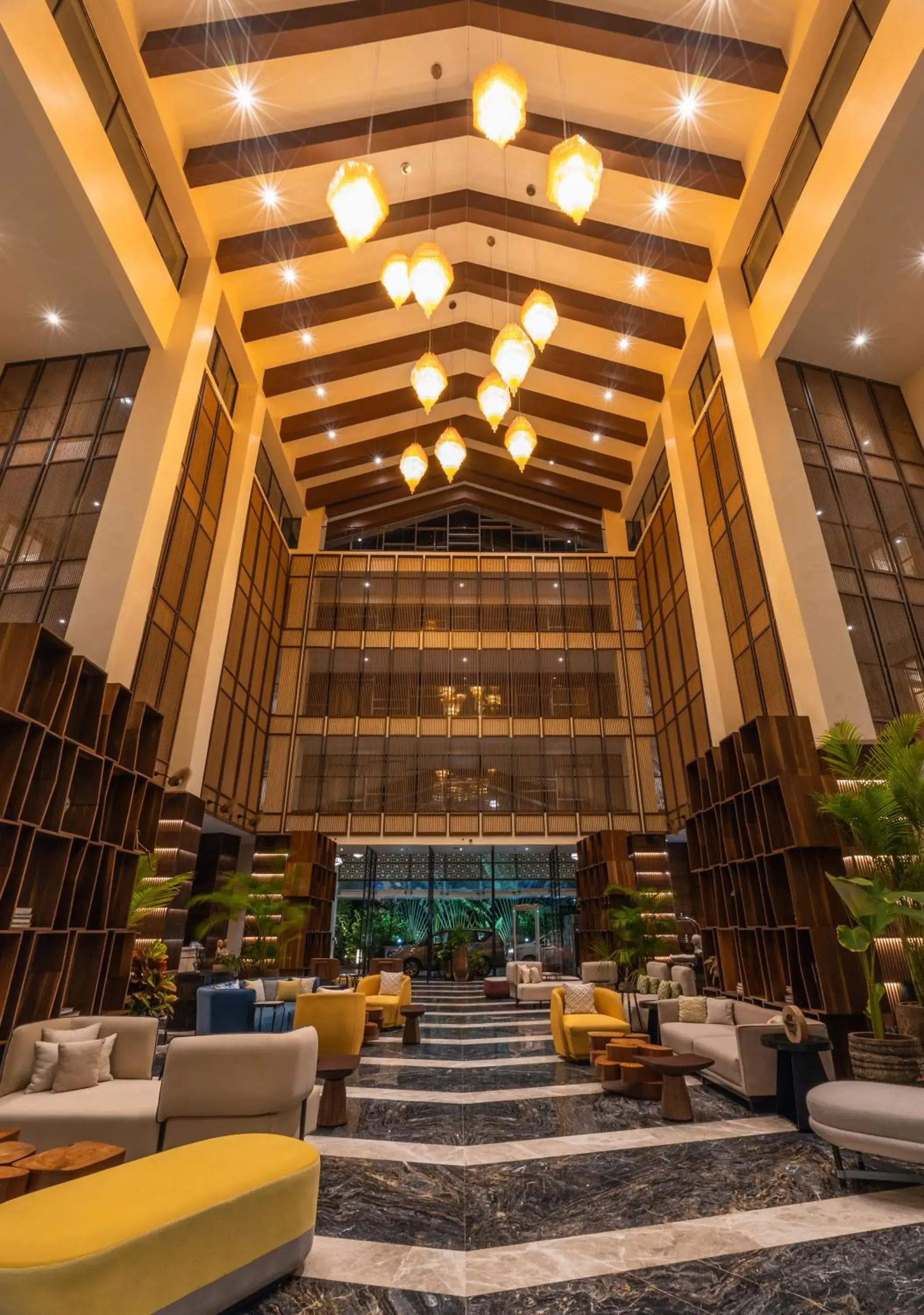 Lobby or reception in The Westin Goa, Anjuna