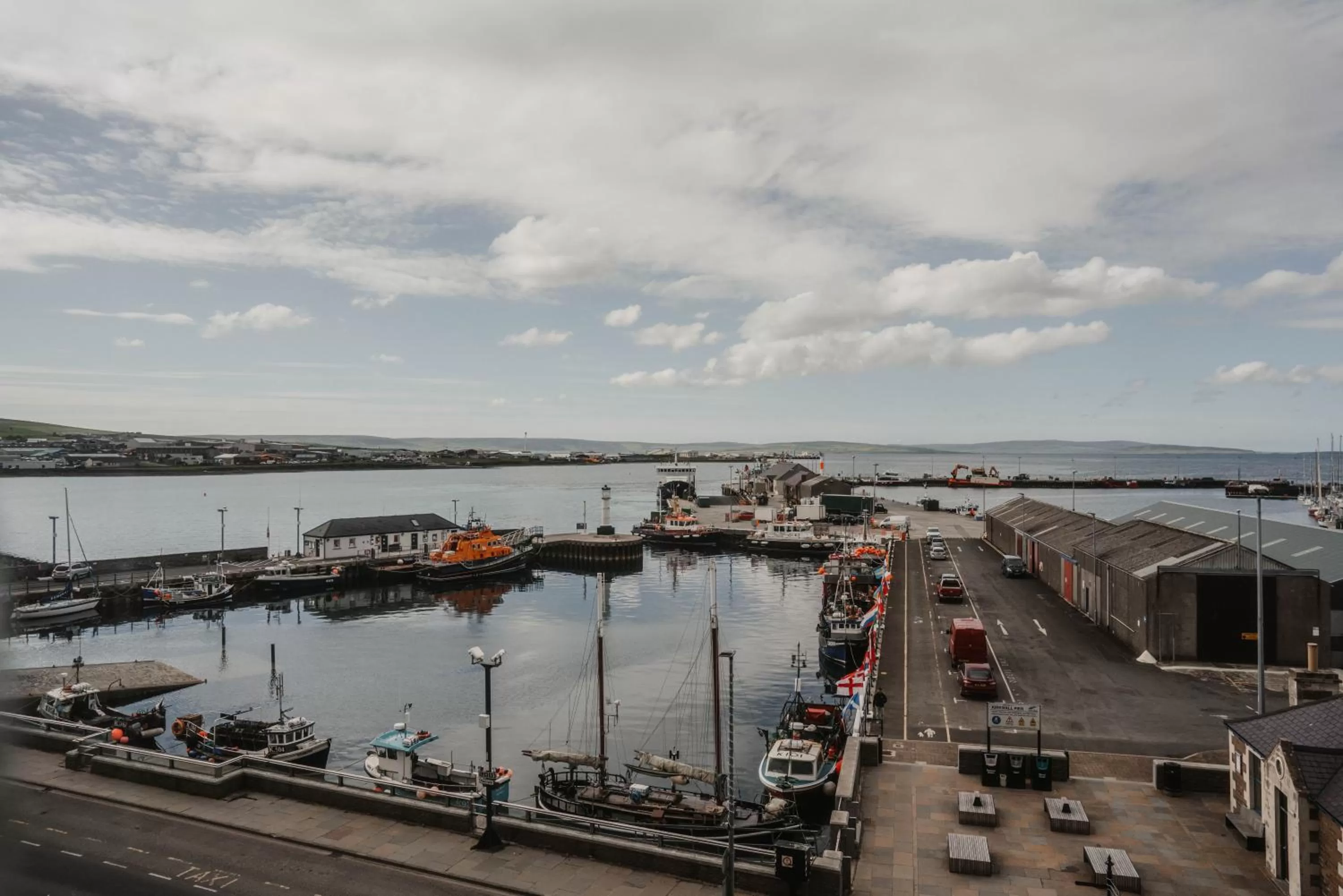 Sea view in The Kirkwall Hotel