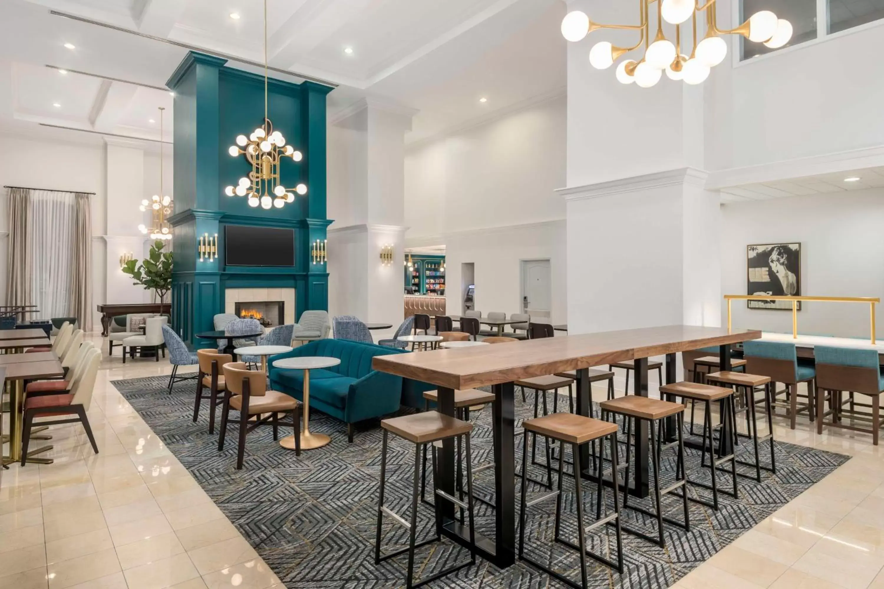 Lobby or reception, Restaurant/Places to Eat in Homewood Suites by Hilton New Orleans