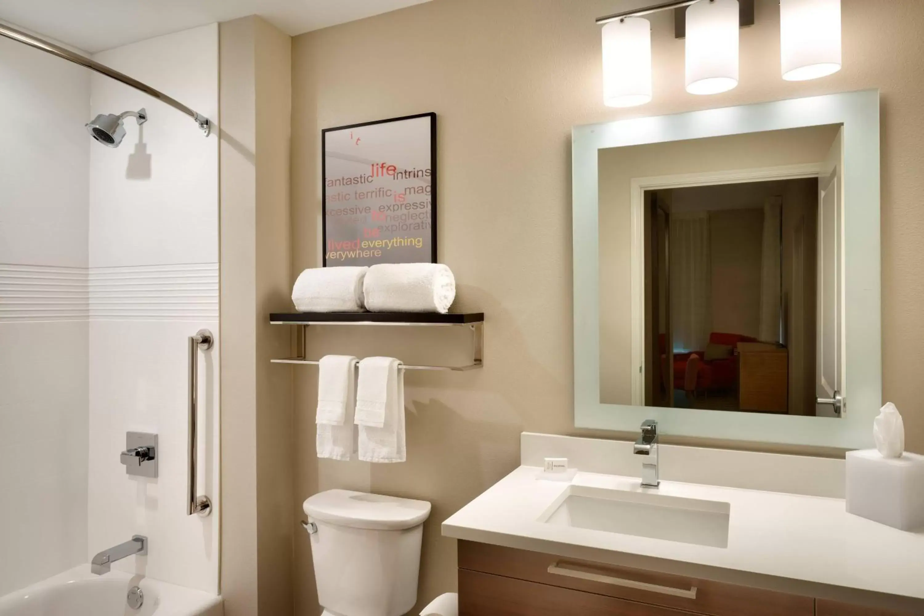 Bathroom in TownePlace Suites by Marriott Clovis