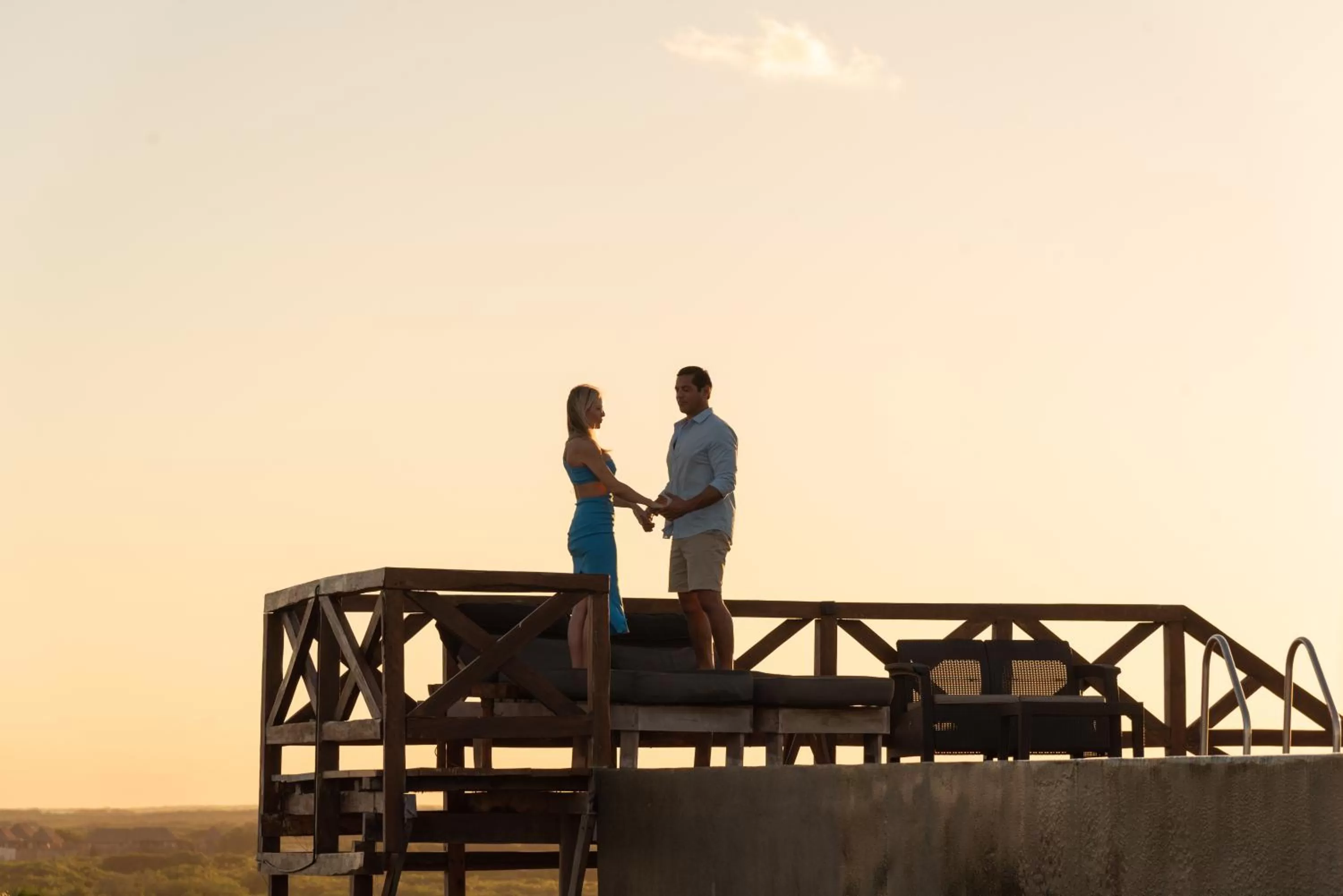 Balcony/Terrace in Hotelito Azul