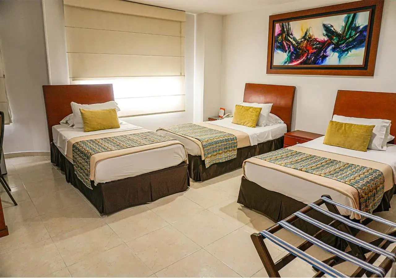 Bed in Hotel Buena Vista Express