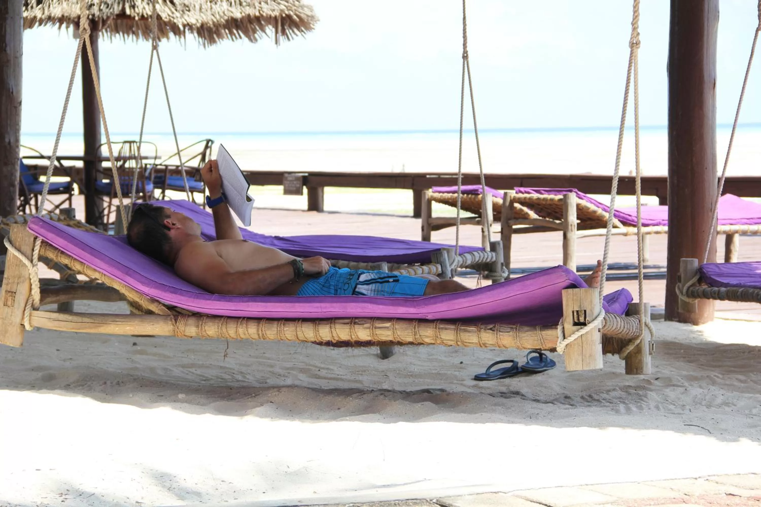 Beach in Mnarani Beach Cottages