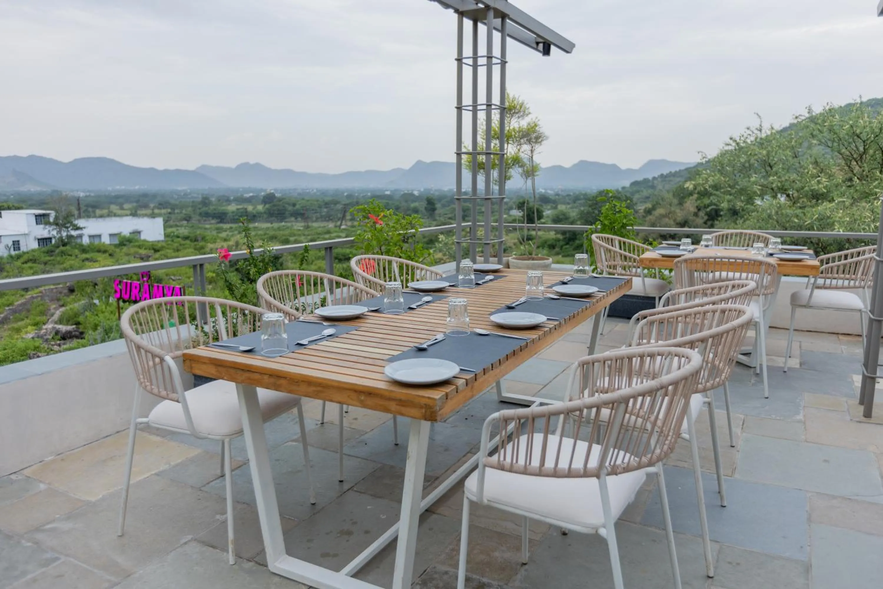 Patio in SURAMYA-A Luxury Boutique Hotel