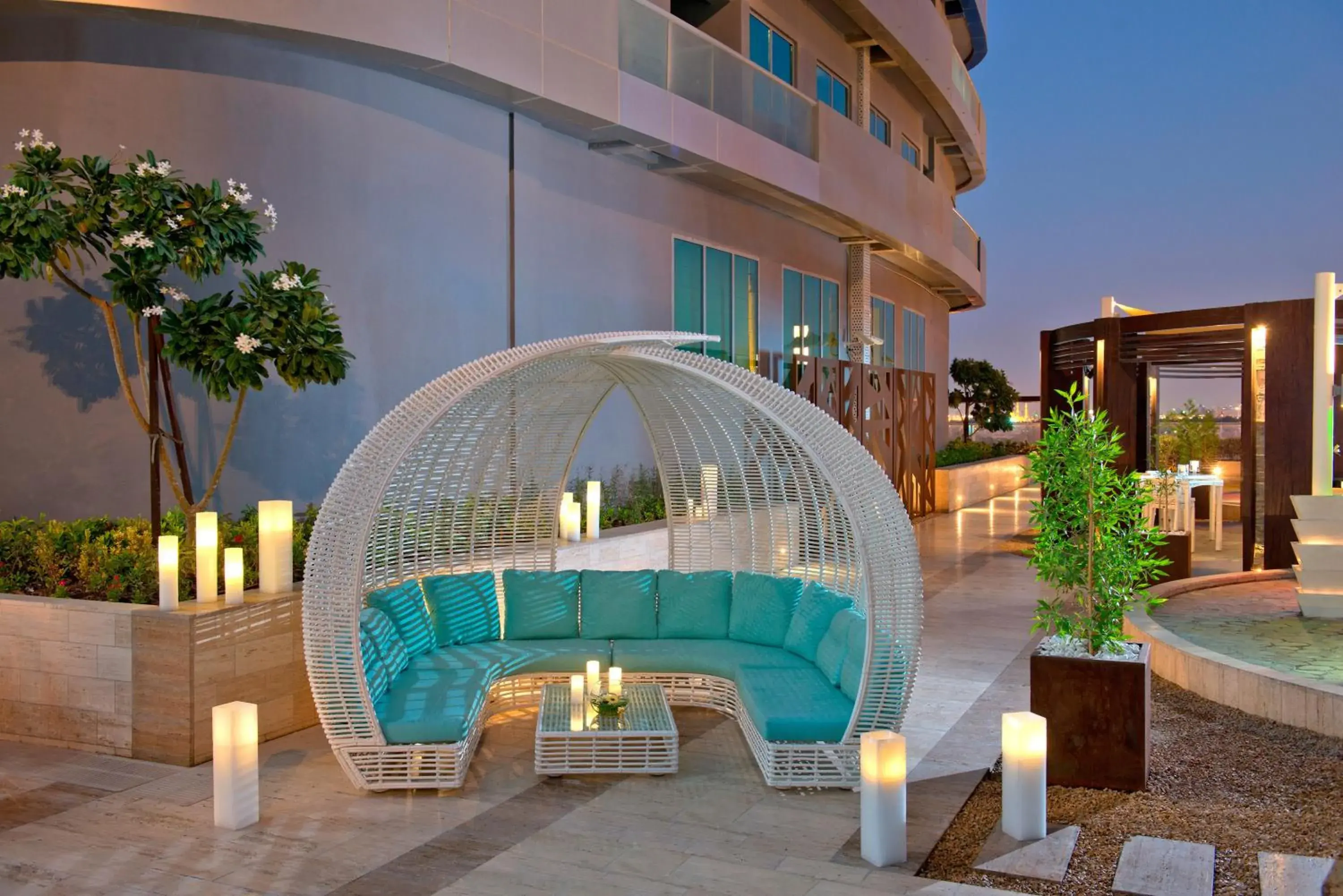 Balcony/Terrace, Patio/Outdoor Area in Damac Maison Dubai Mall Street