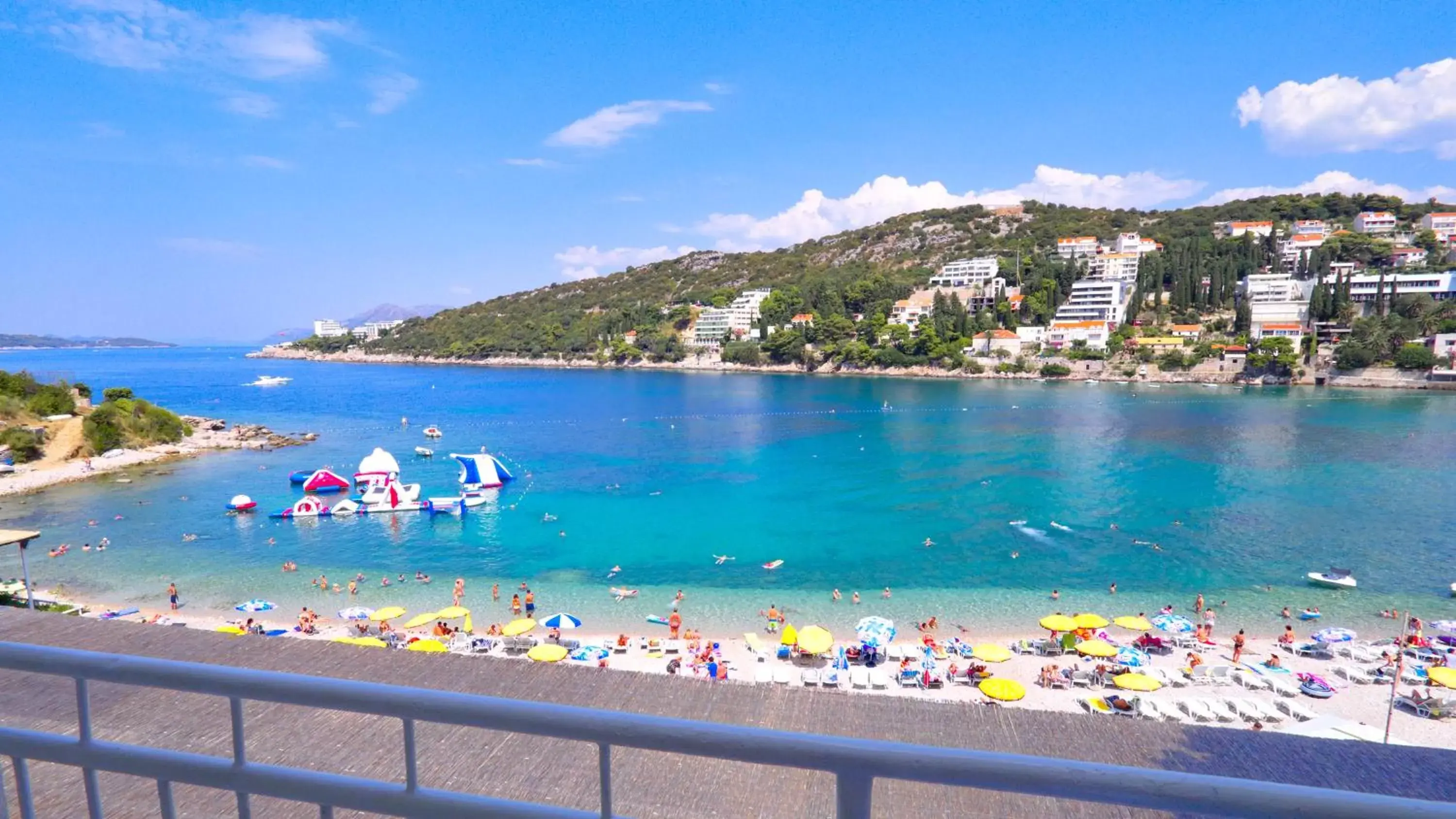 Beach, Bird's-eye View in Hotel Vis