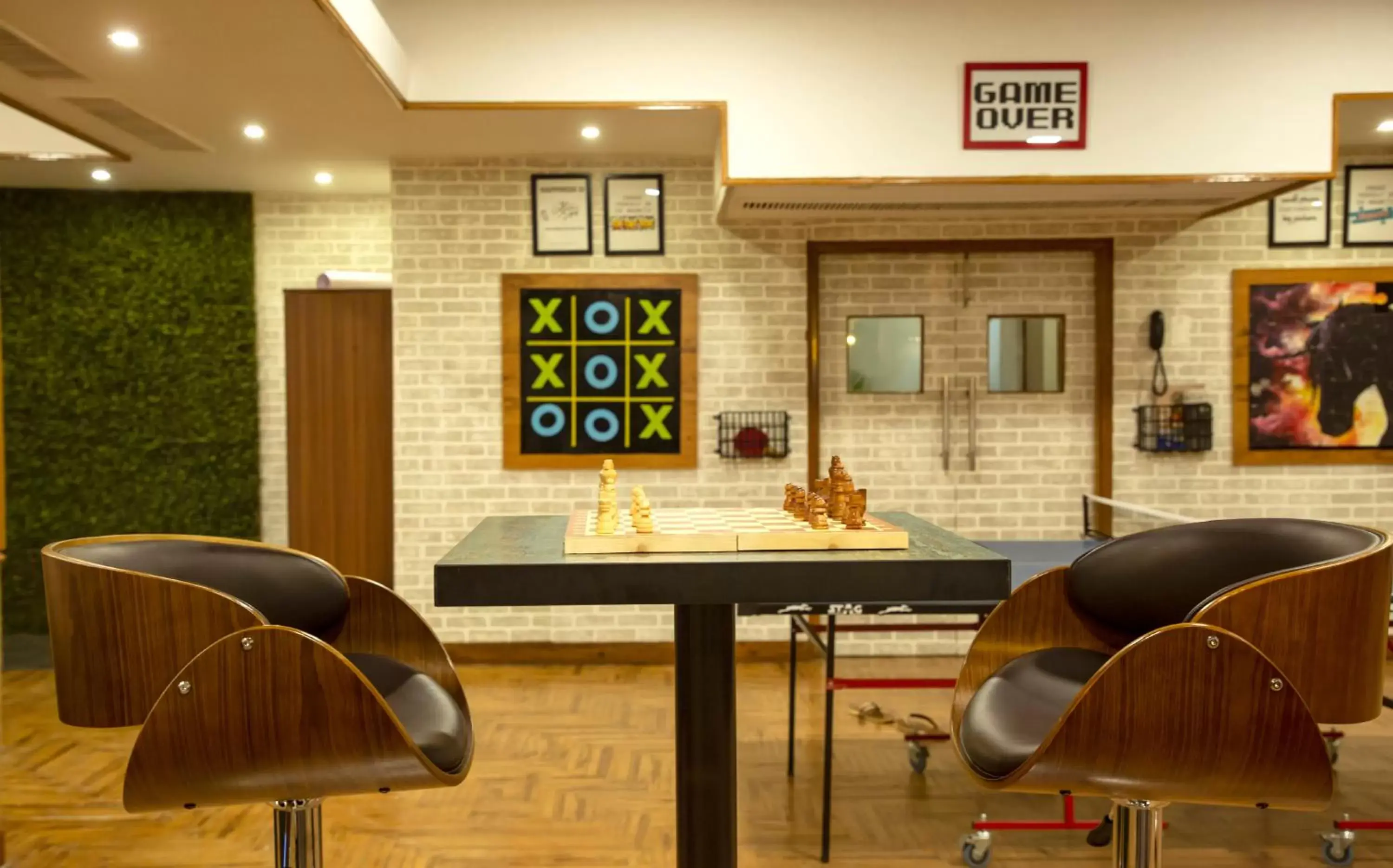 Game Room, Lounge/Bar in GANGA KINARE- A Riverside Boutique Resort, Rishikesh