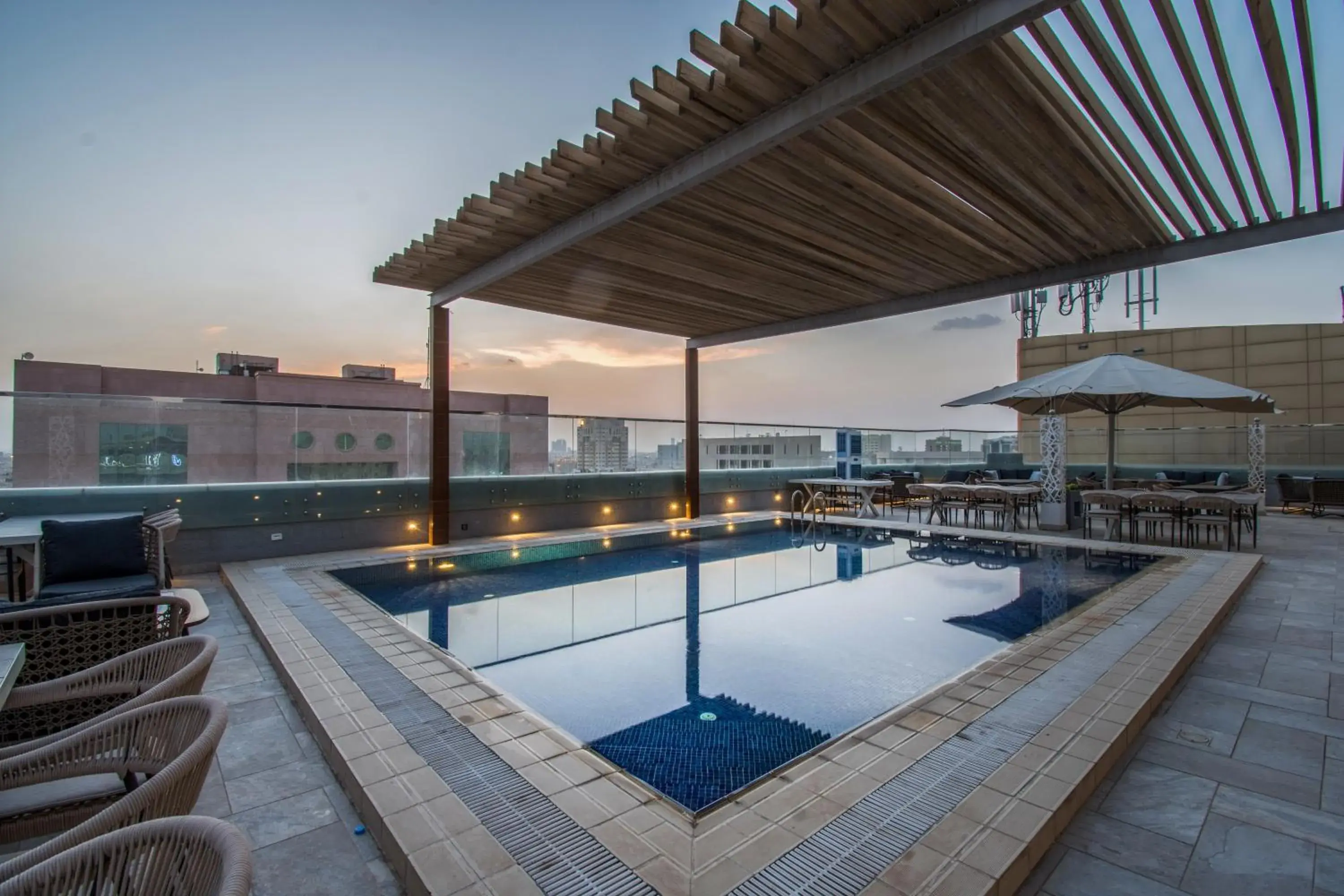 Pool view, Swimming Pool in Grand Plaza Gulf Hotel