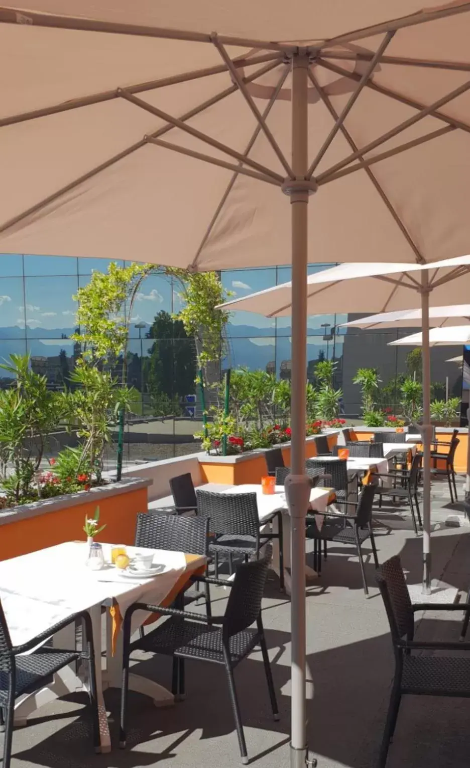 Balcony/Terrace, Restaurant/Places to Eat in Hotel Garni Montaldi