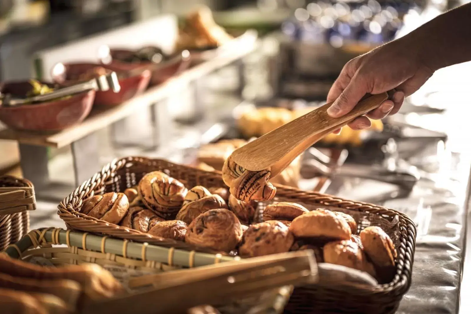 Buffet breakfast, Food in Hotel Kuu Kyoto