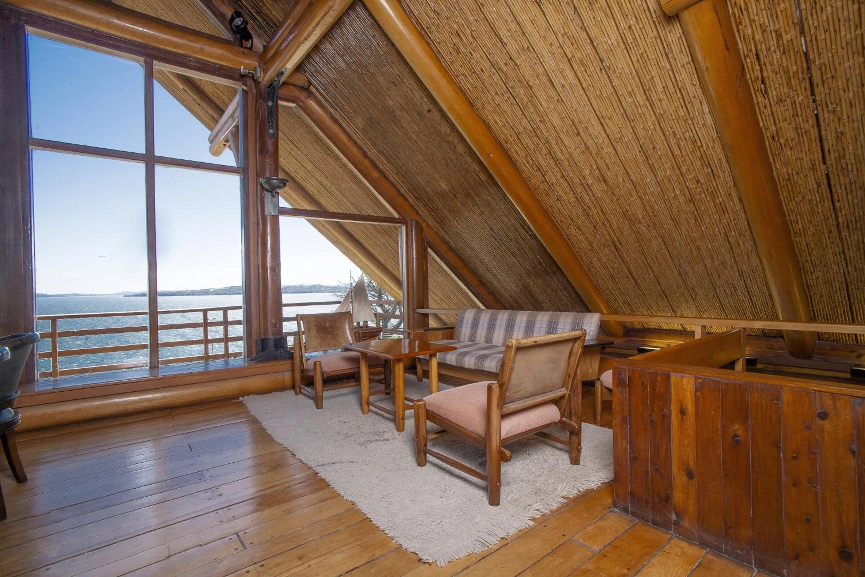 Balcony/Terrace in Panamericana Hotel Ancud