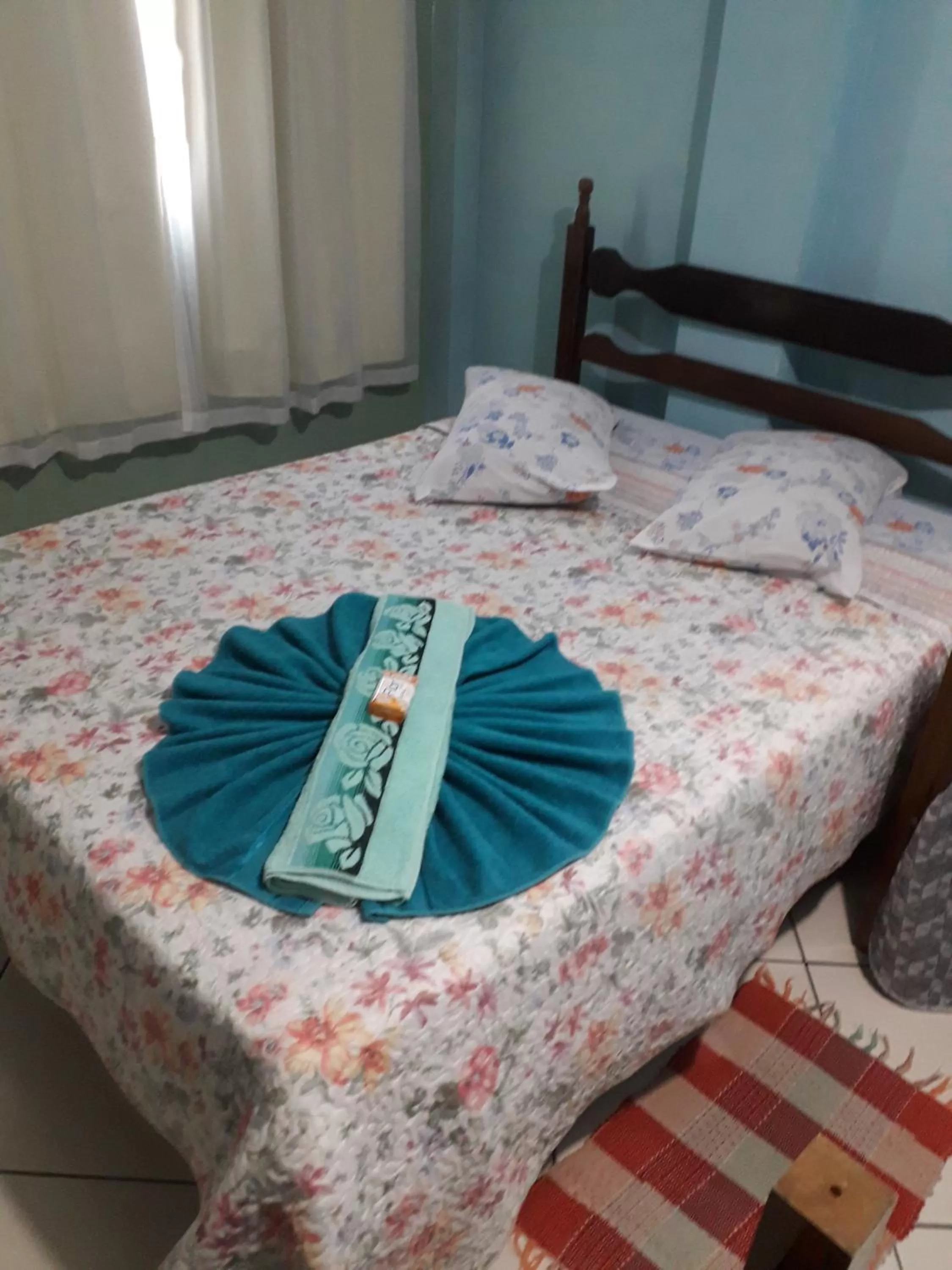 Bed in Pousada Brisas de Setiba