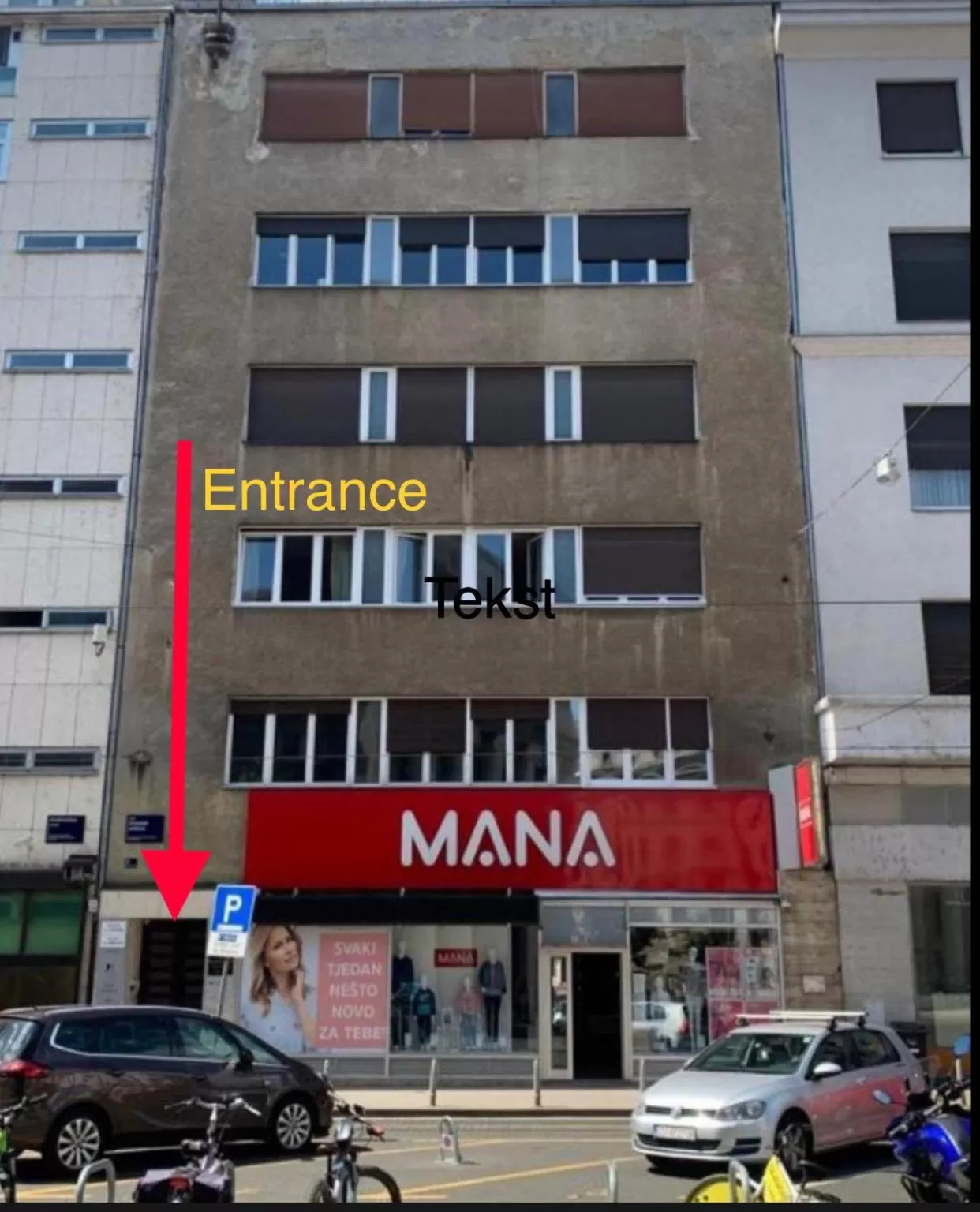 Property Building in B&B Fontana