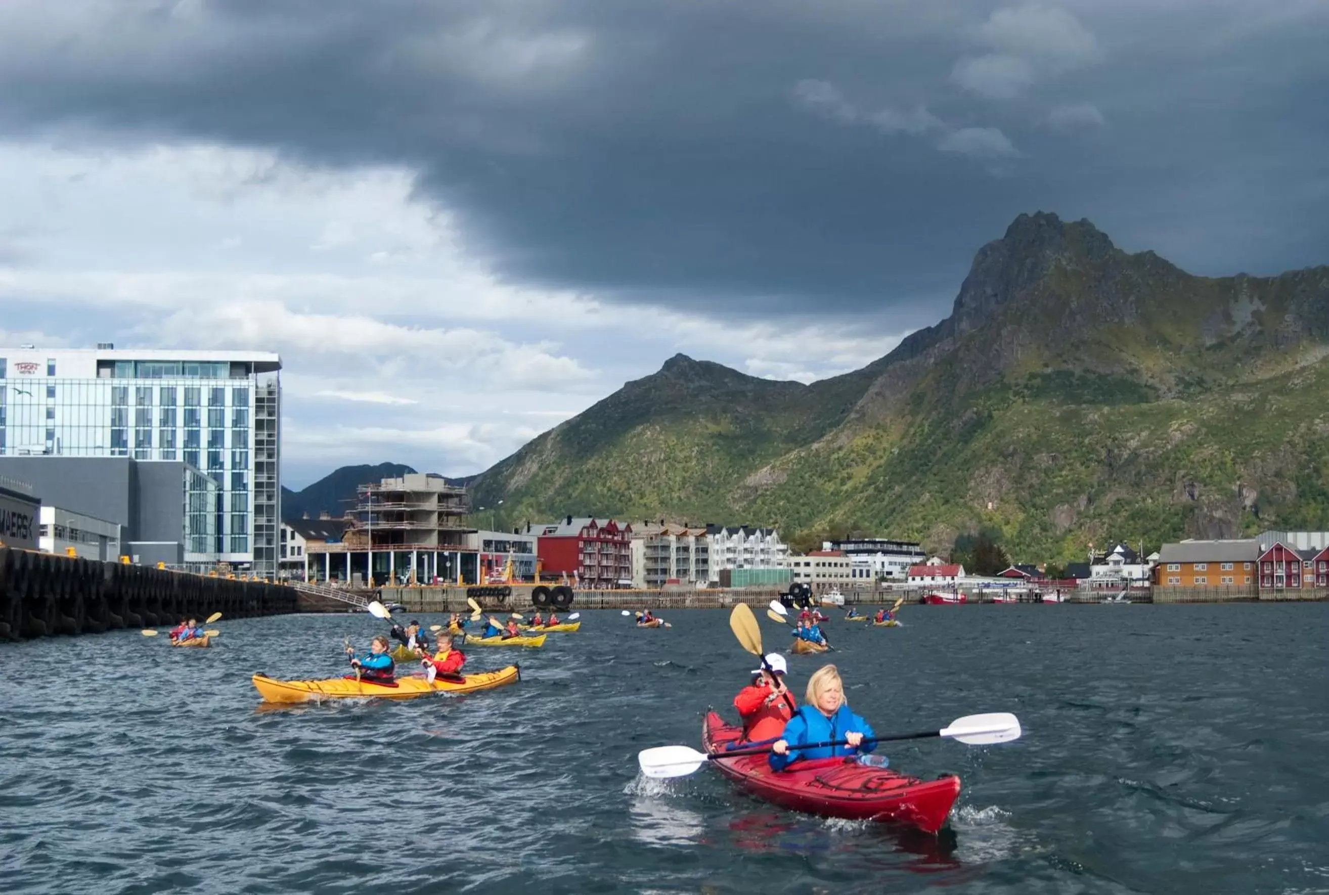 Facade/entrance in Thon Hotel Lofoten