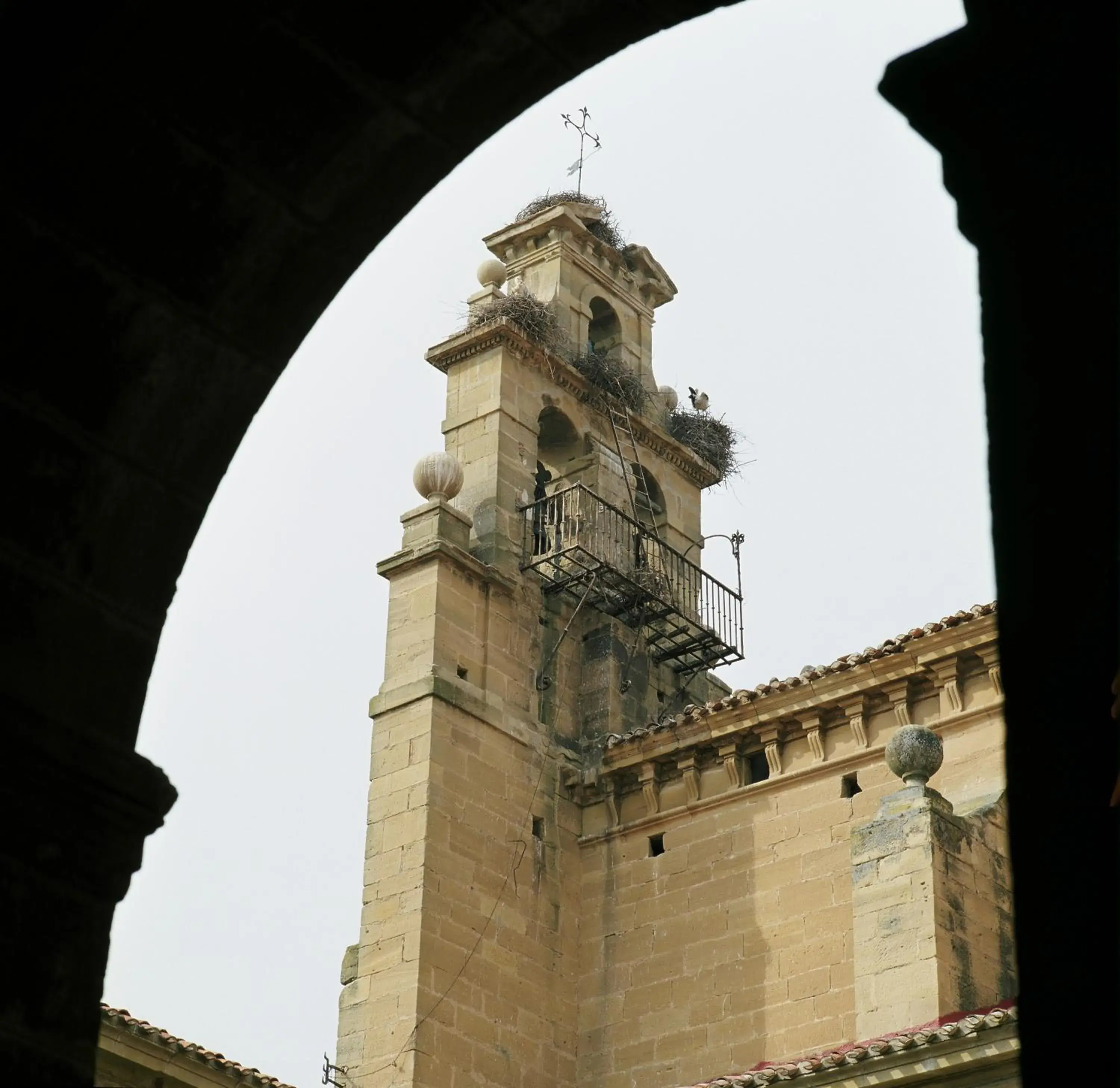 Facade/entrance in Parador de Santo Domingo Bernardo de Fresneda