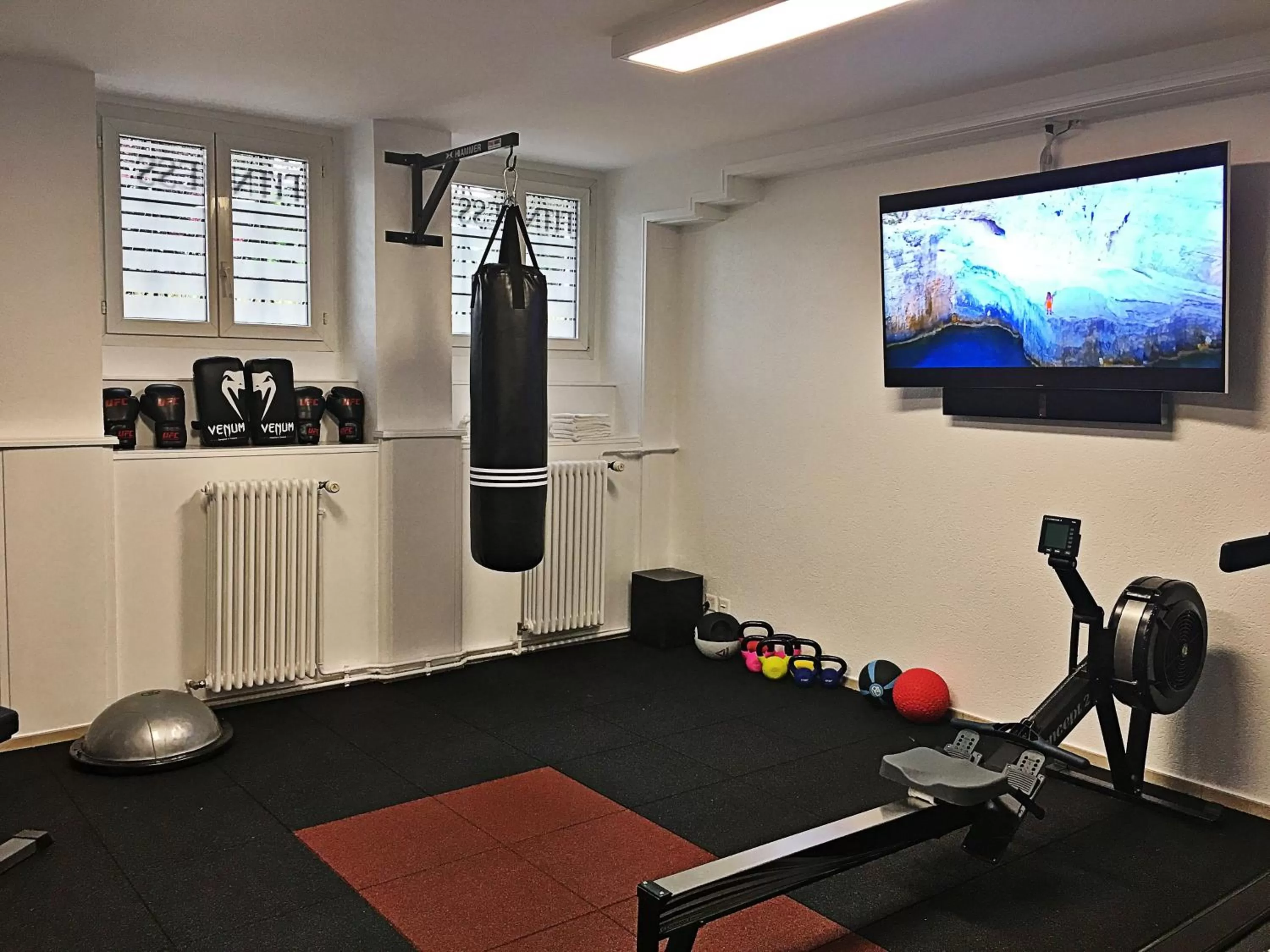 Fitness centre/facilities in Hotel Eden