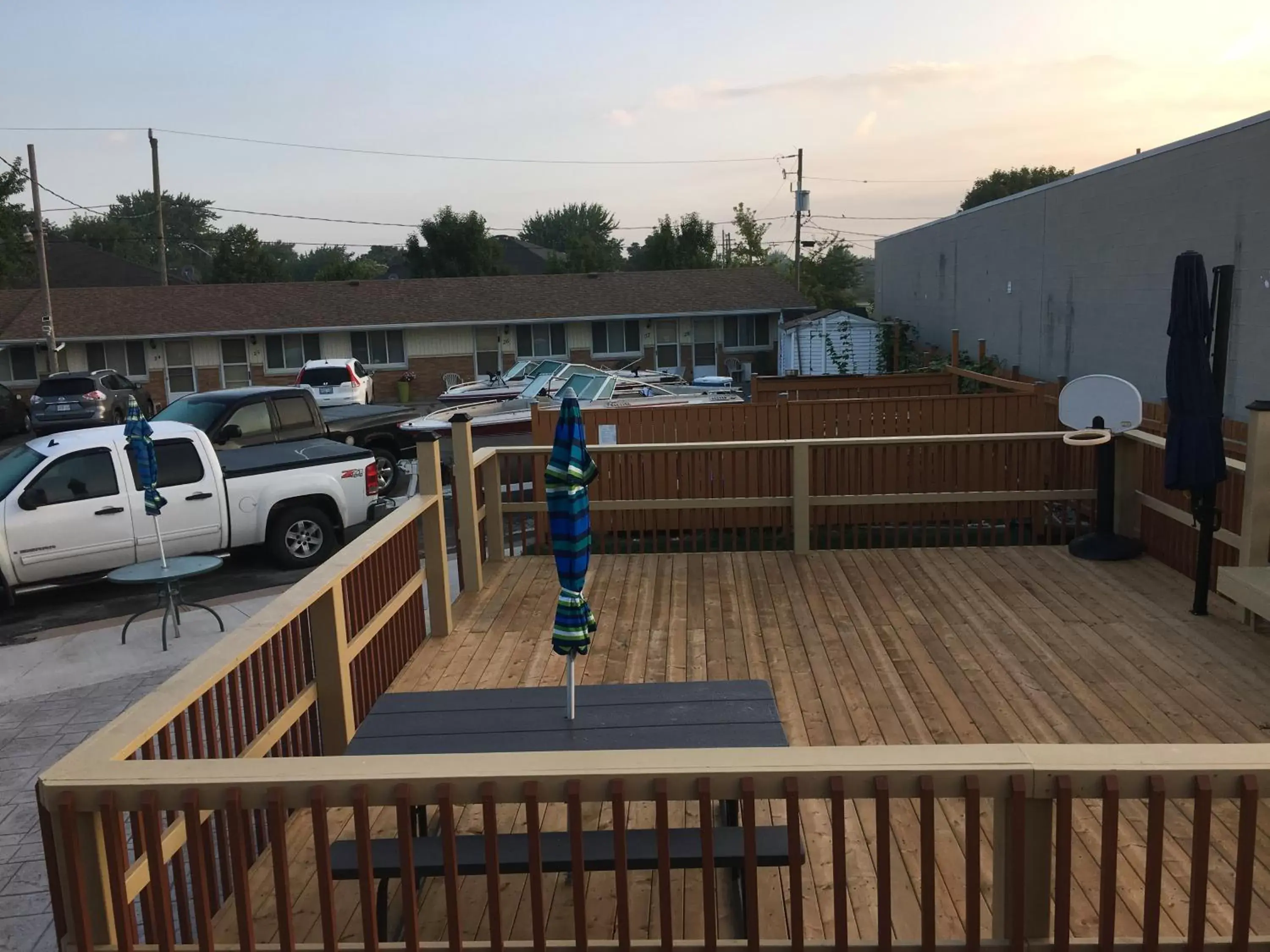 Balcony/Terrace in Sunparlor Motel