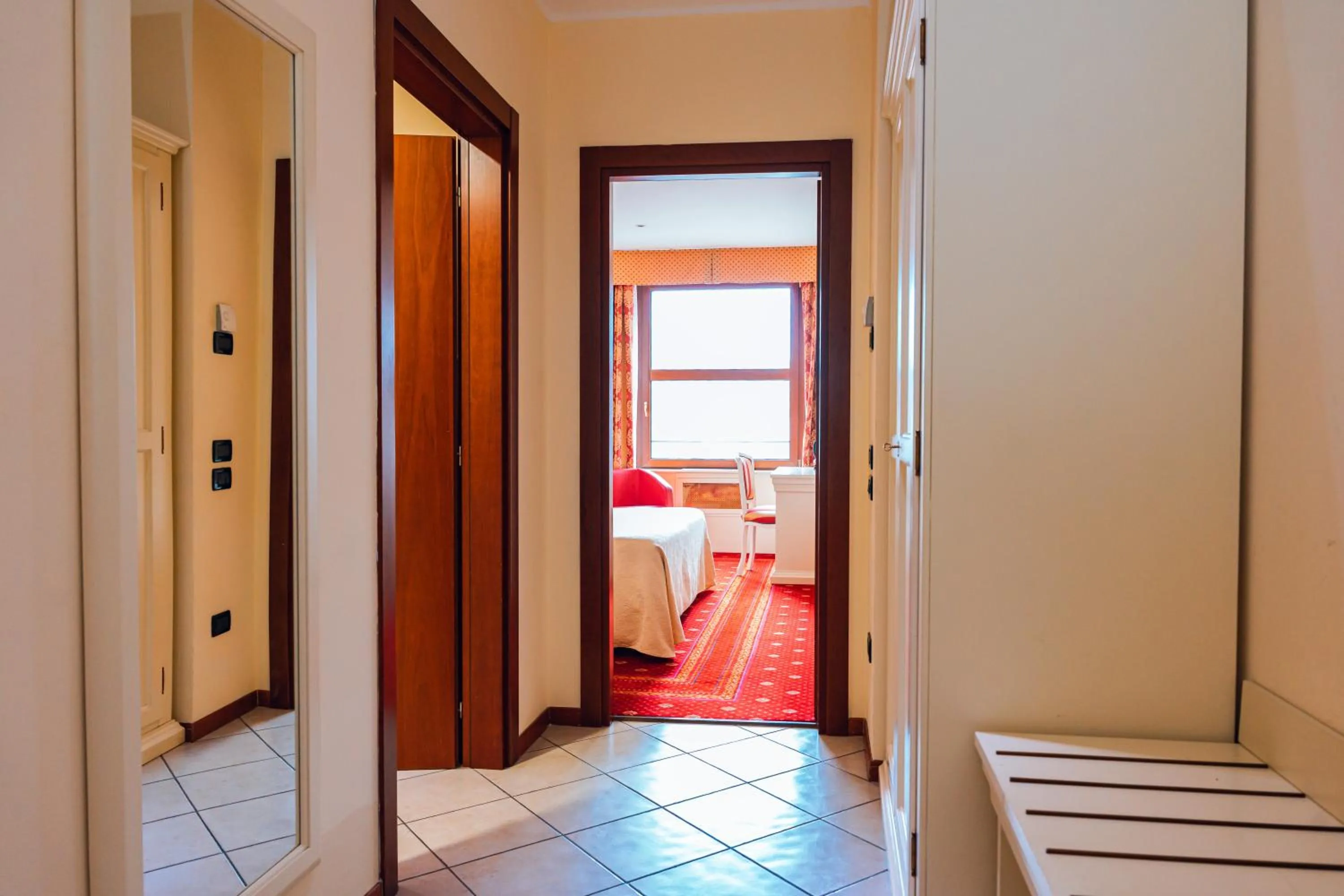 Bed in Panoramic Rooms Torre della Vittoria