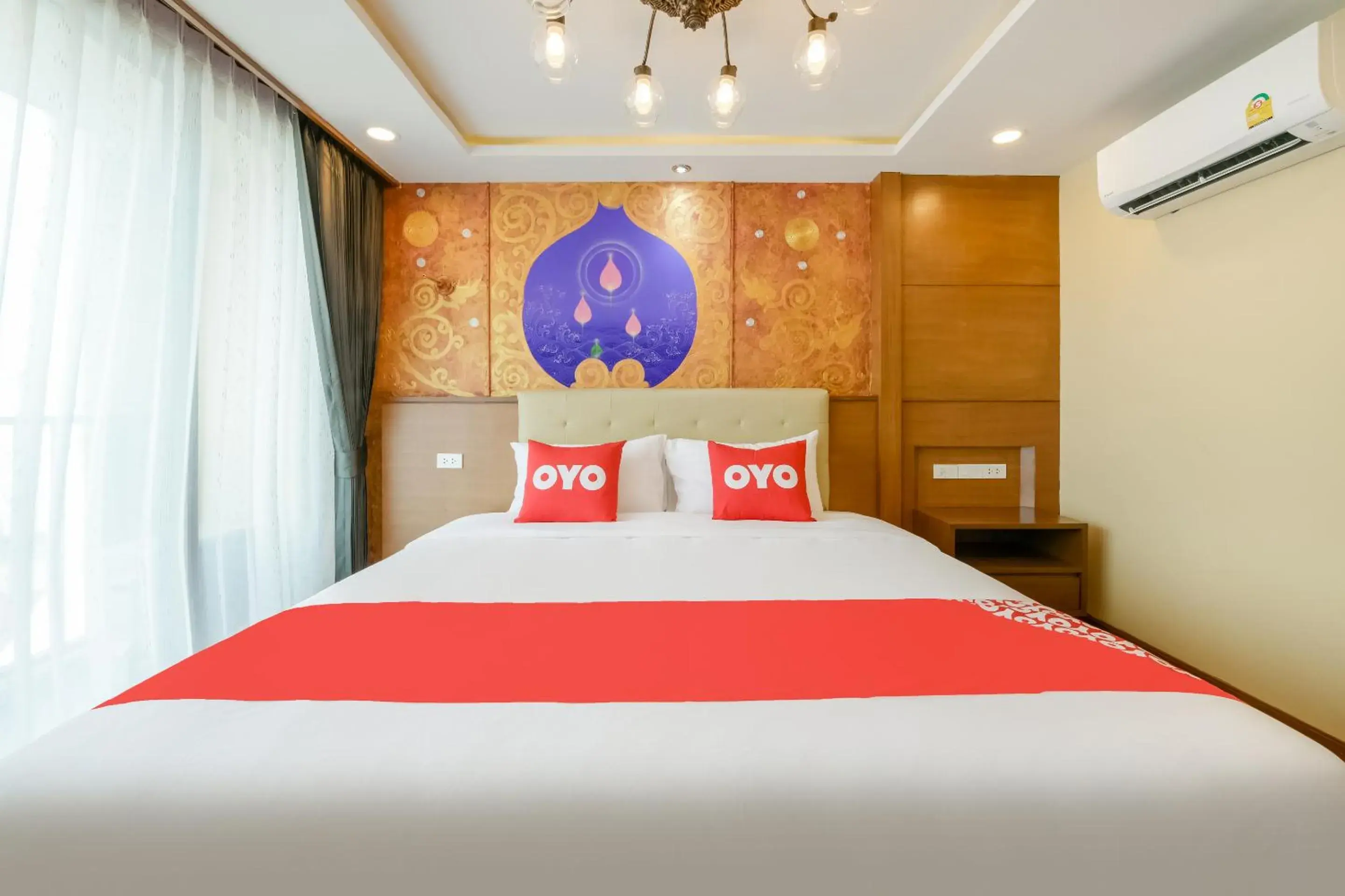 Bedroom, Bed in Super OYO 458 Nakorn Siam Boutique