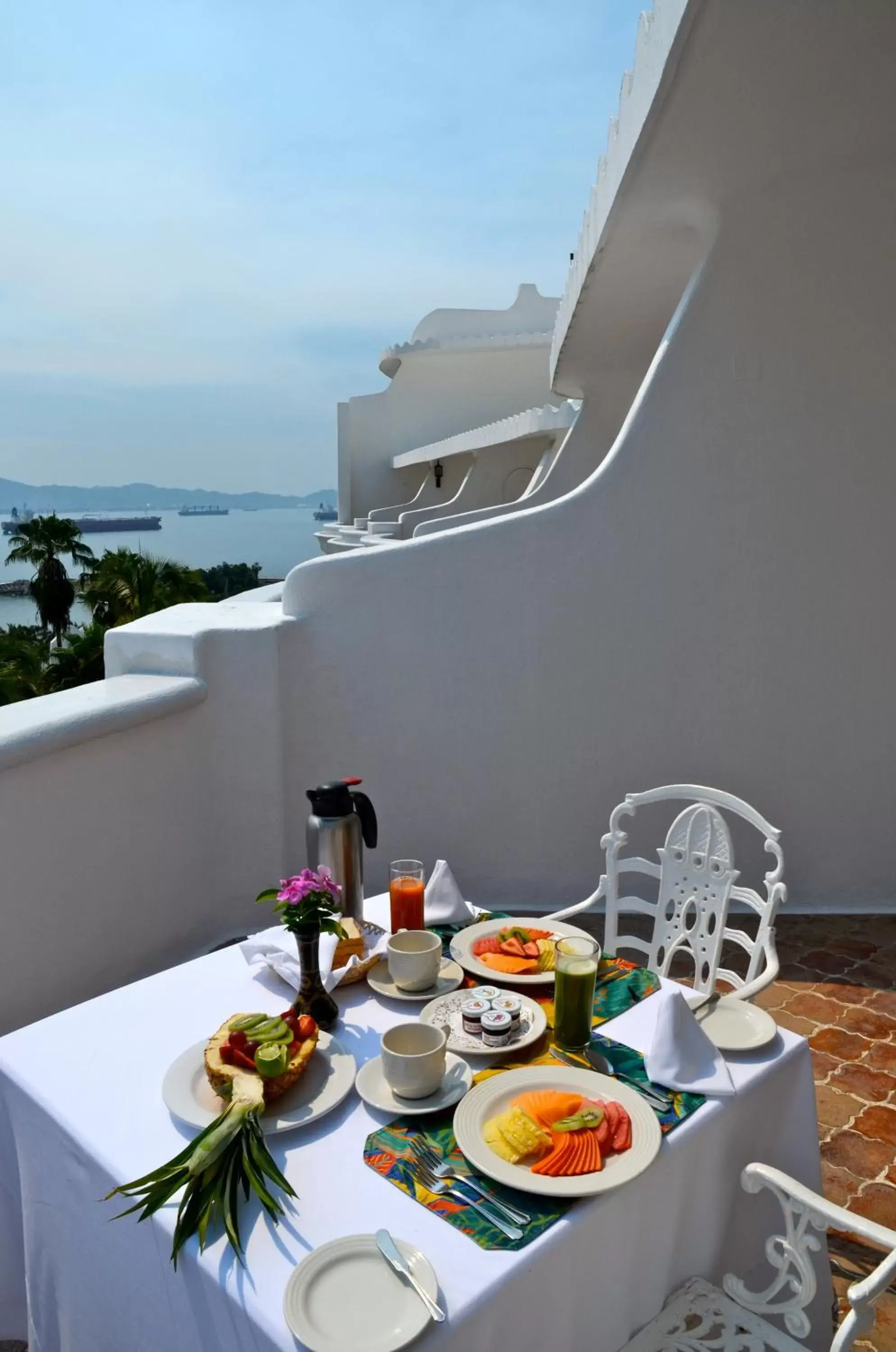 Balcony/Terrace in Las Hadas by Brisas