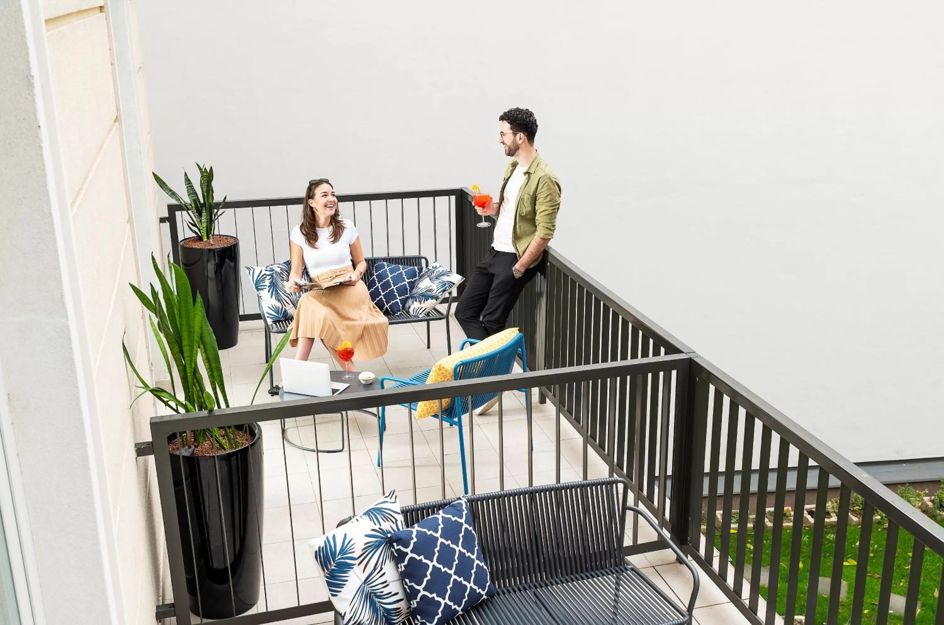 Patio in Three Corners Lifestyle Hotel