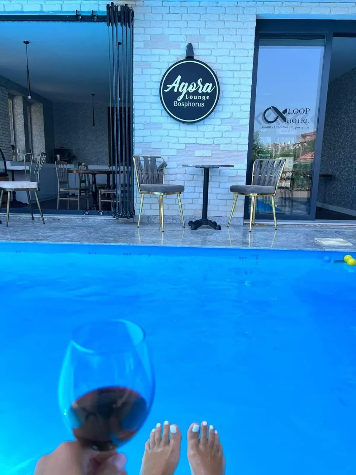 Pool view, Swimming Pool in Loop Hotel Bosphorus İstanbul